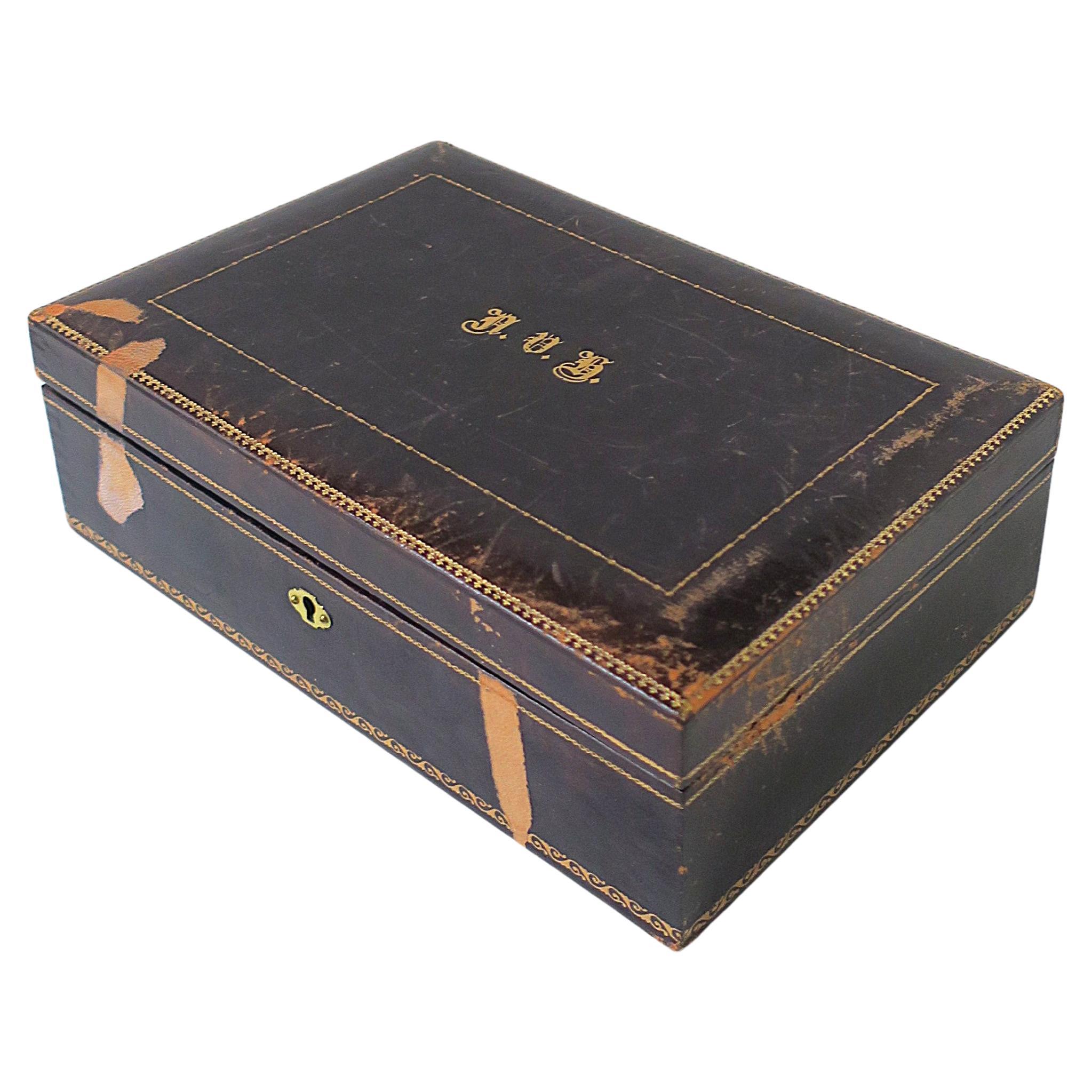 Italian Leather Jewelry Box