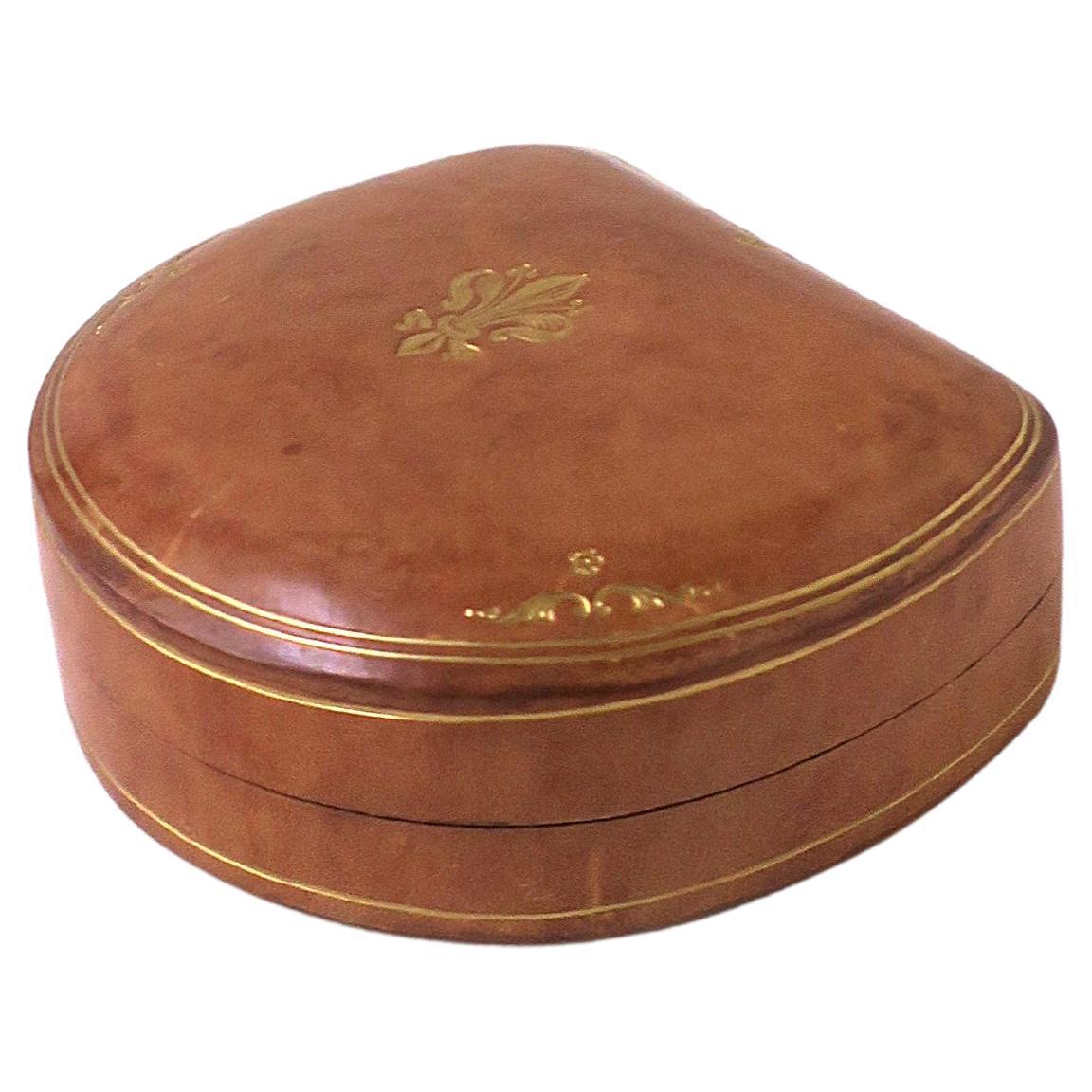 Italian Leather Jewelry Box