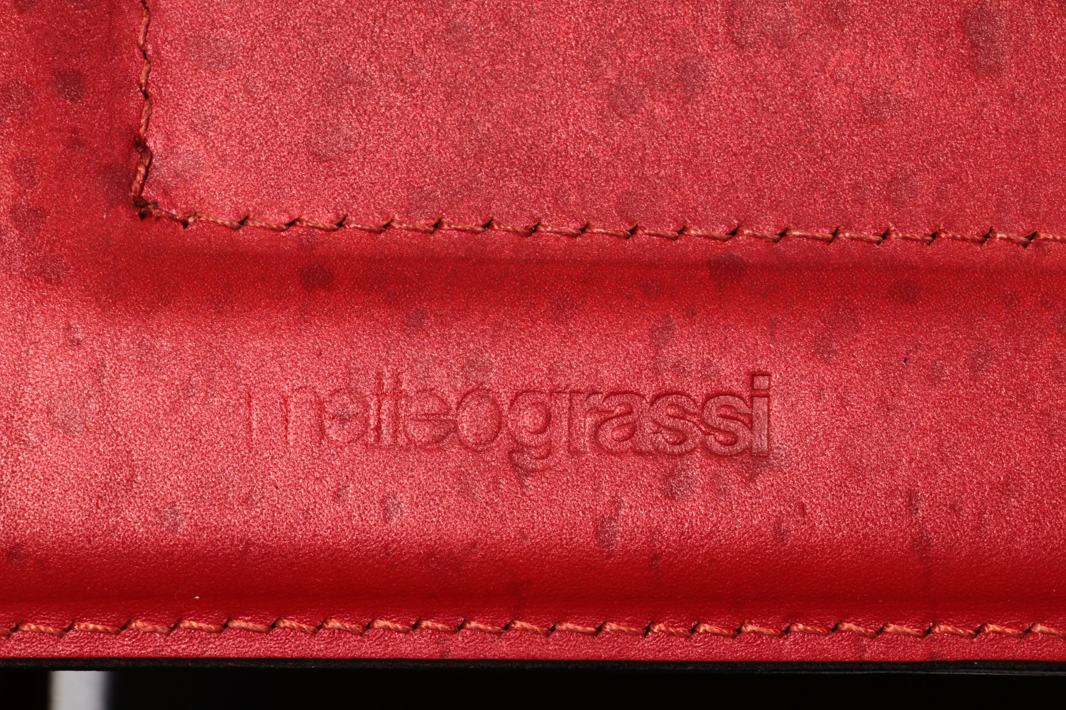 Italian Leather Korium Chair attributed to Tito Agnoli for Matteo Grassi, 1970s 10