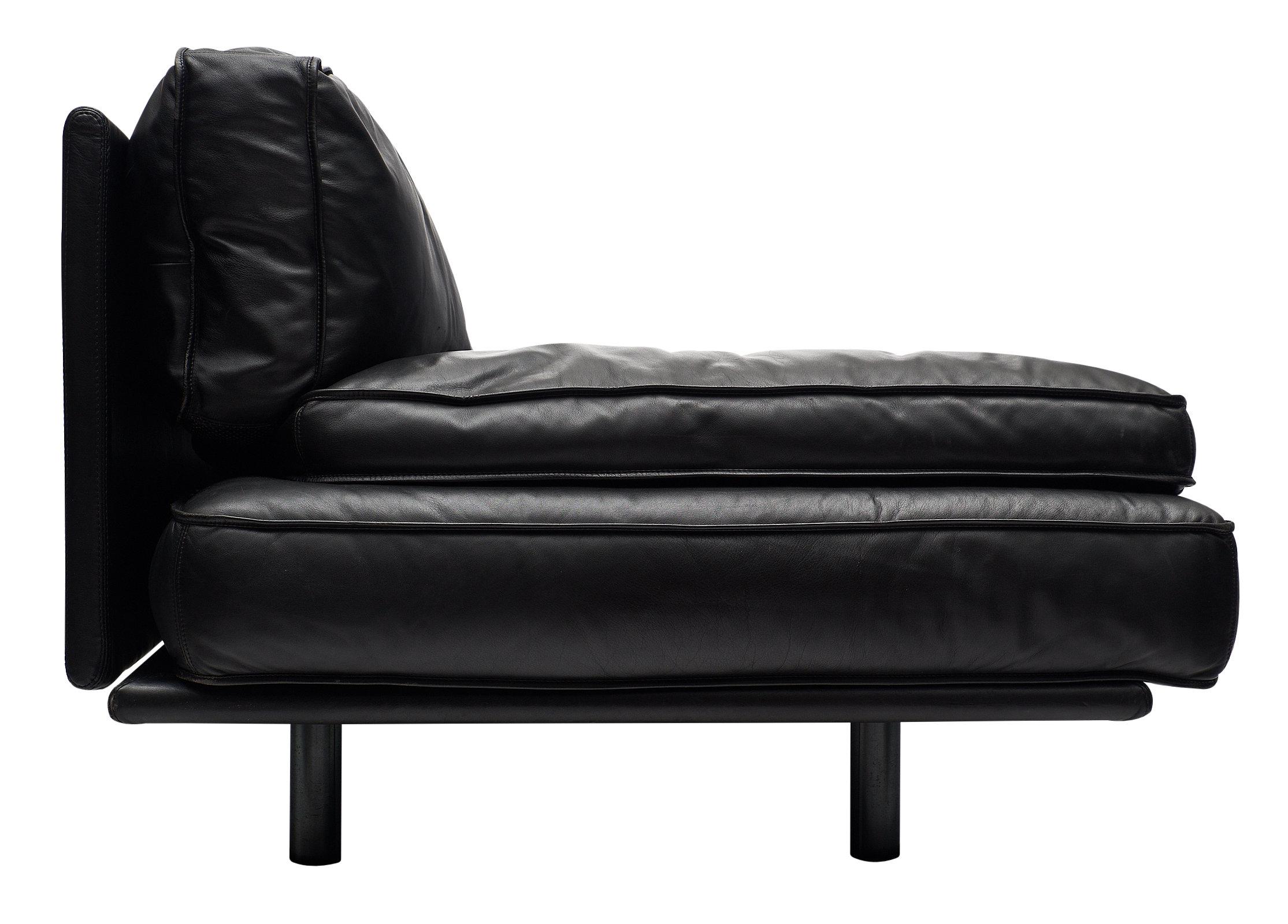 Modern Italian Leather Milano 210 Sofa by Zanotta