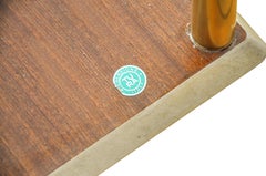 Italian Leather Nesting Tables by Aldo Tura for Tura Mobili