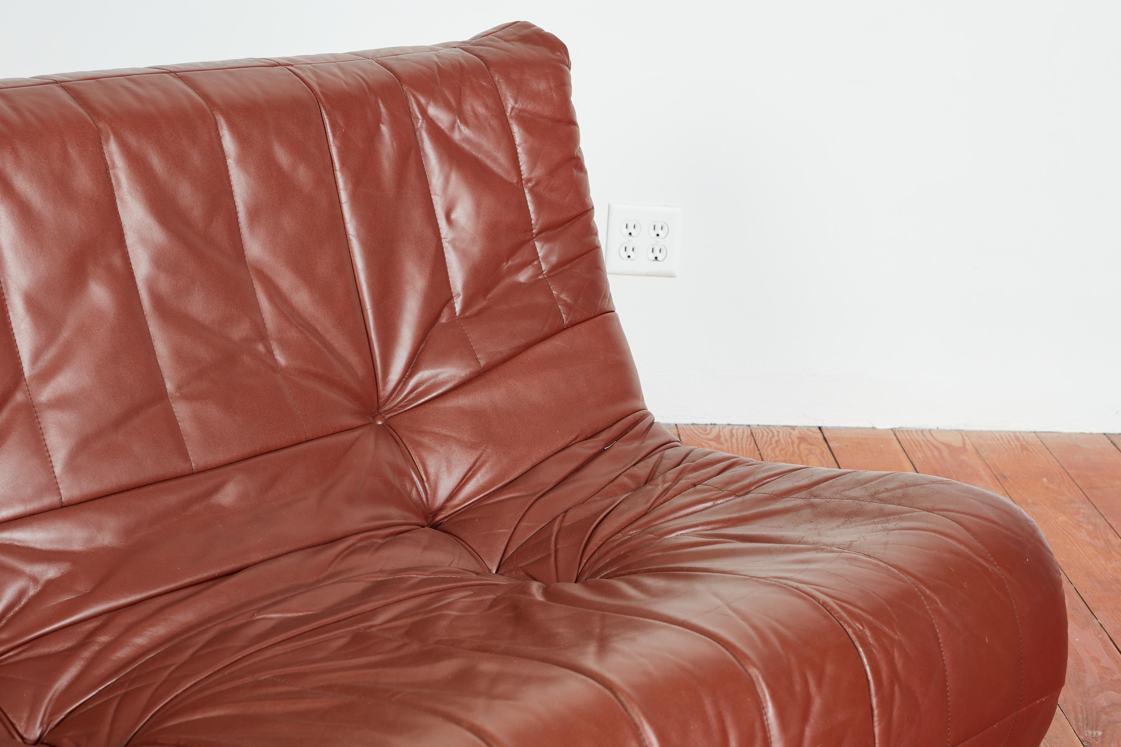 Italian Leather Sofa 7