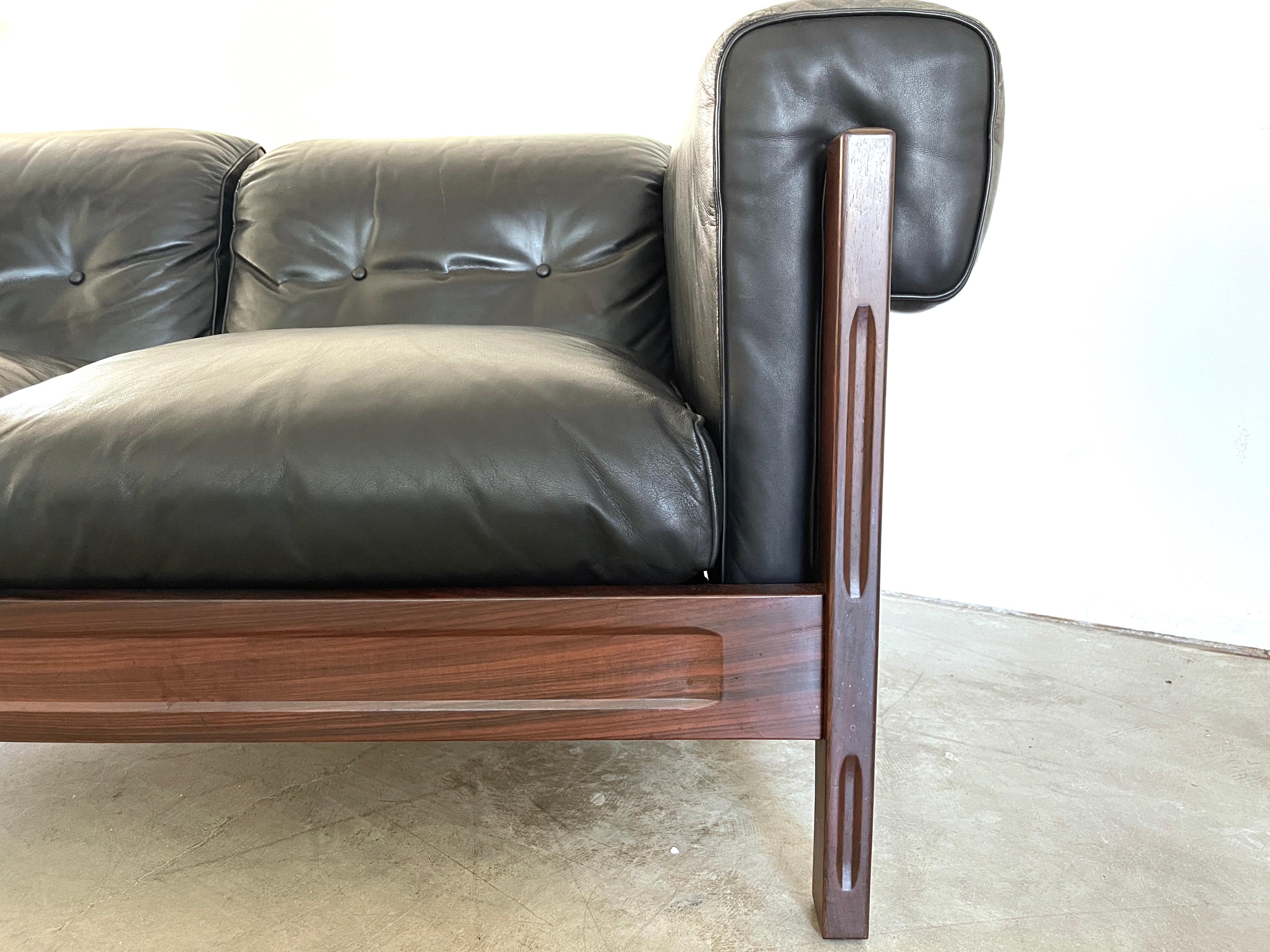 Italian Leather Sofa 1