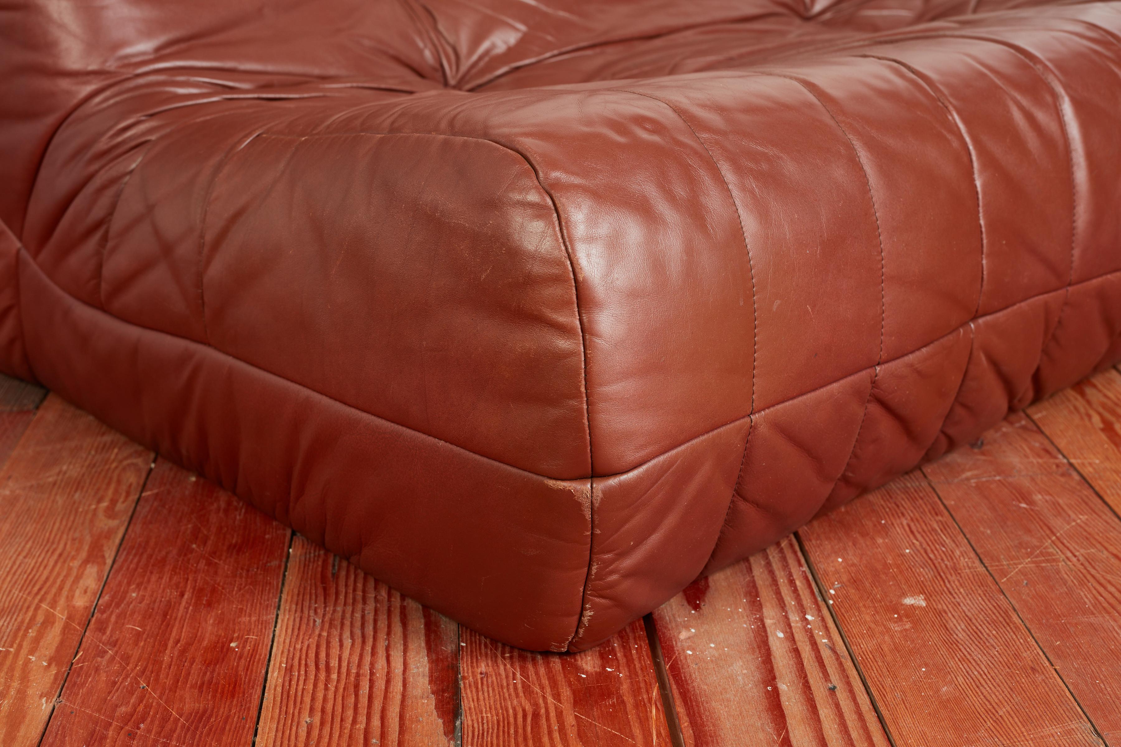 Italian Leather Sofa 2