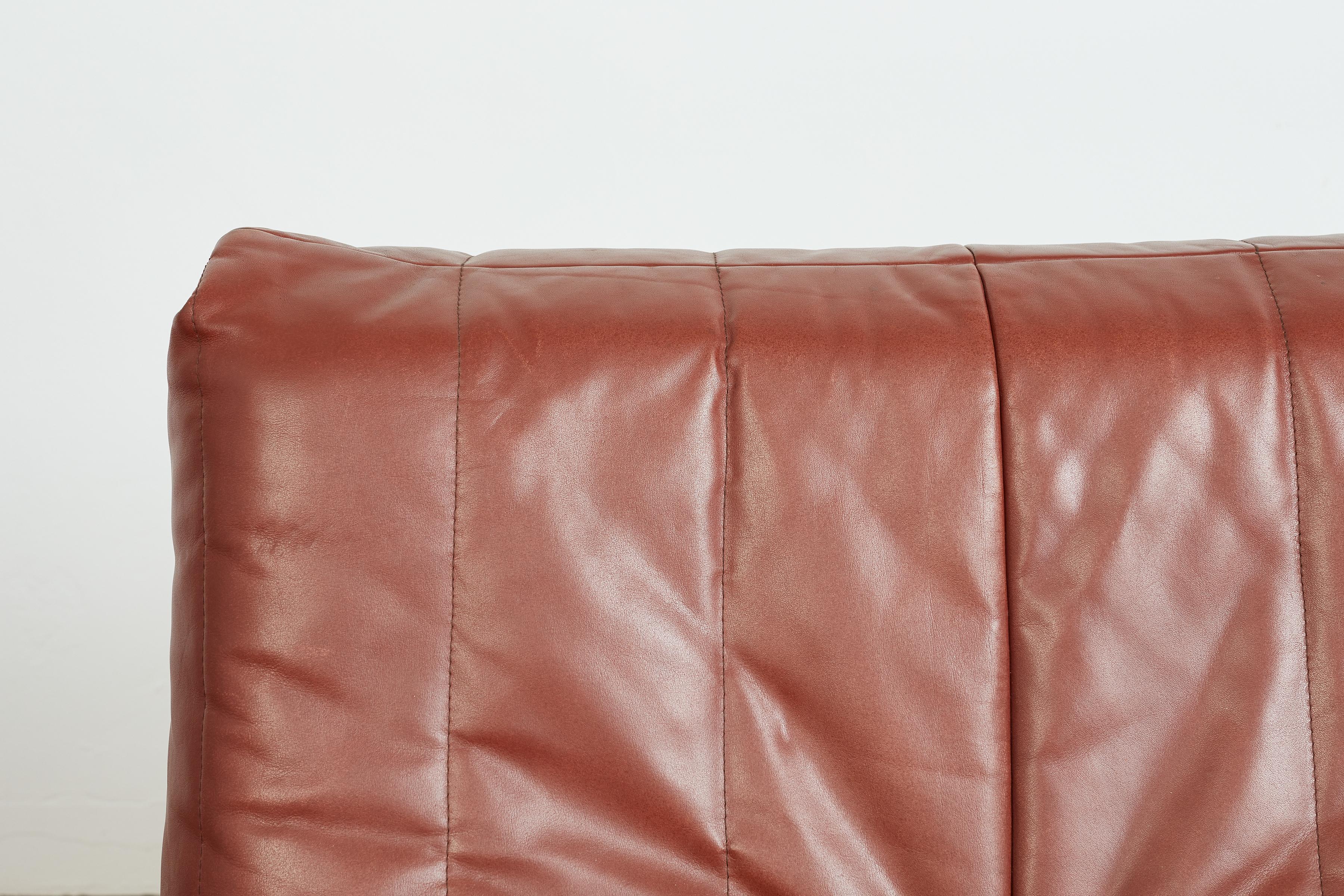 Italian Leather Sofa 3