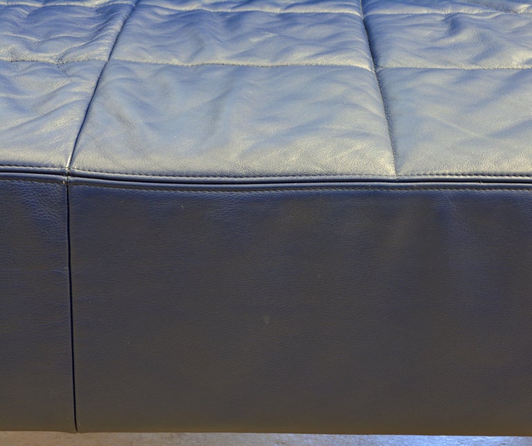 Italian Leather Sofa or Chaise by Studio Cerri & Associati for Poltrona Frau 3