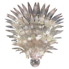 Italian Leaves Chandelier, Murano