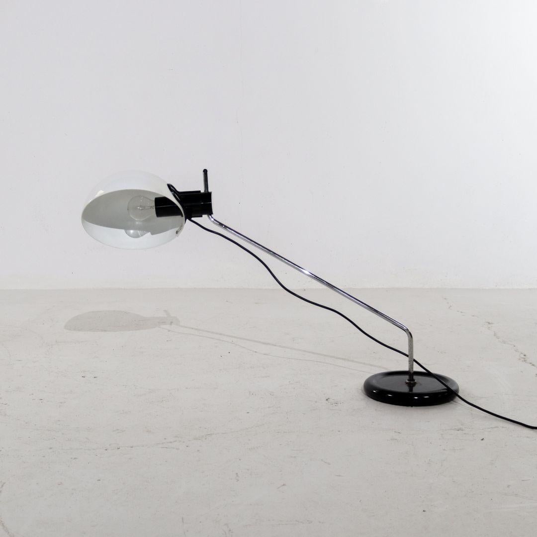 Italian Libellula Table Lamp by Emilio Fabio Simion for Guzzini In Good Condition For Sale In BAARLO, LI