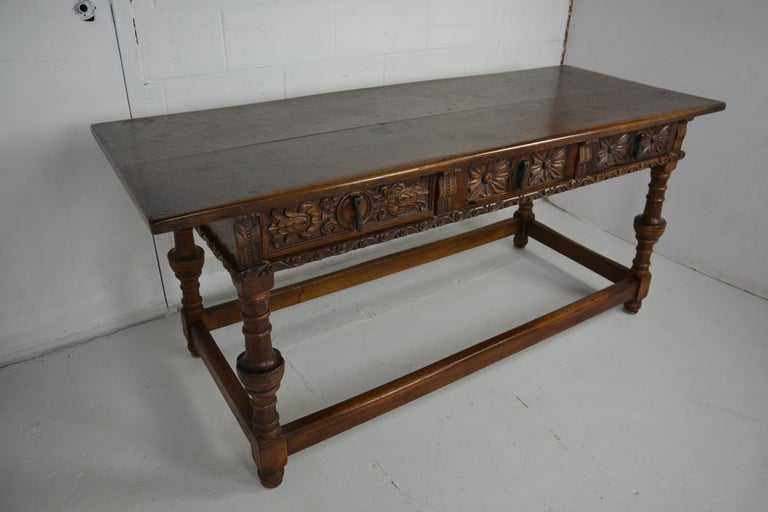 Italian Library Table at 1stDibs