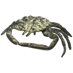 Italian Life-Size Bronze Crab