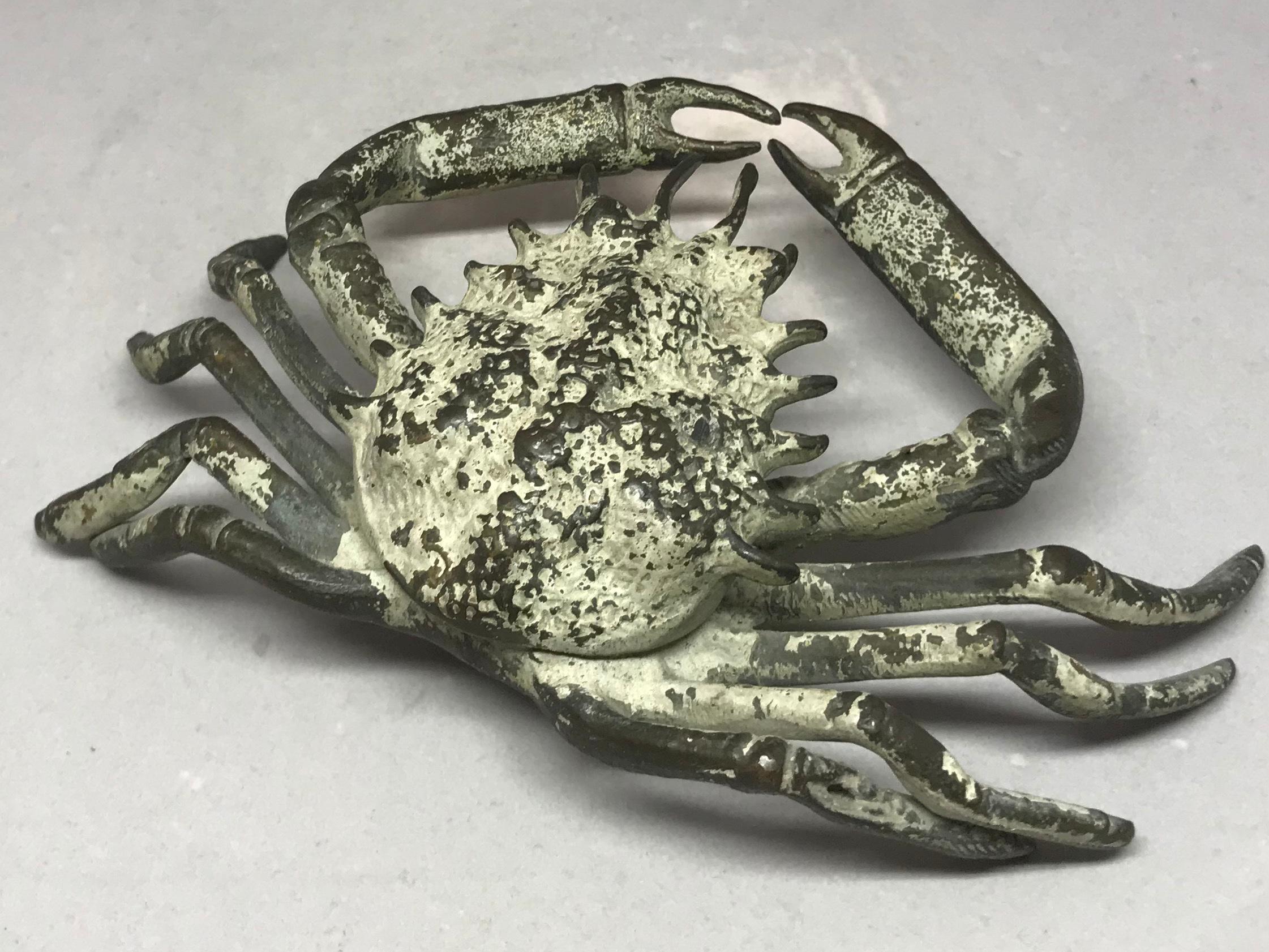 Italian Life-Size Bronze Crab 1