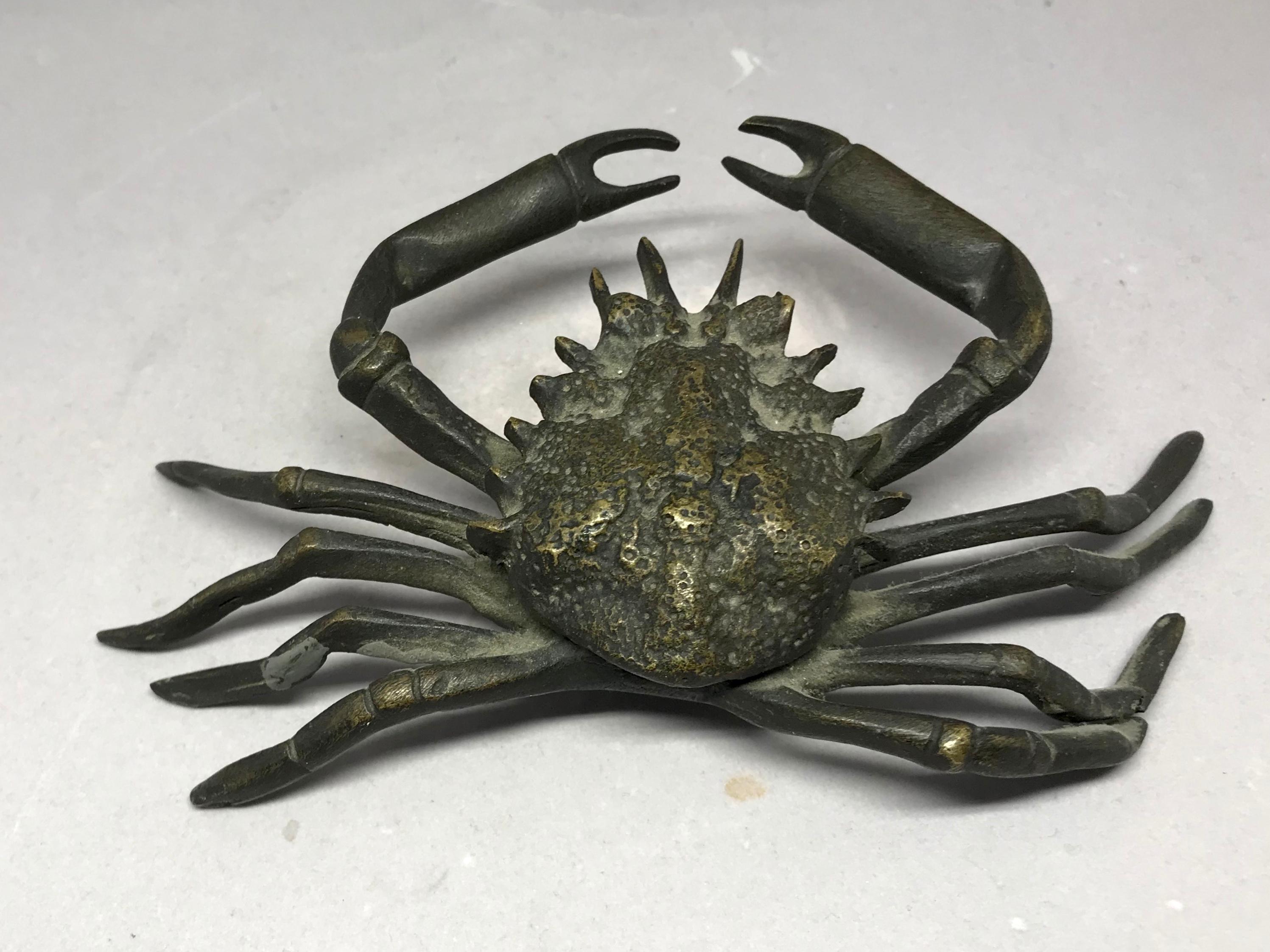 Italian Life-Size Bronze Crab 1