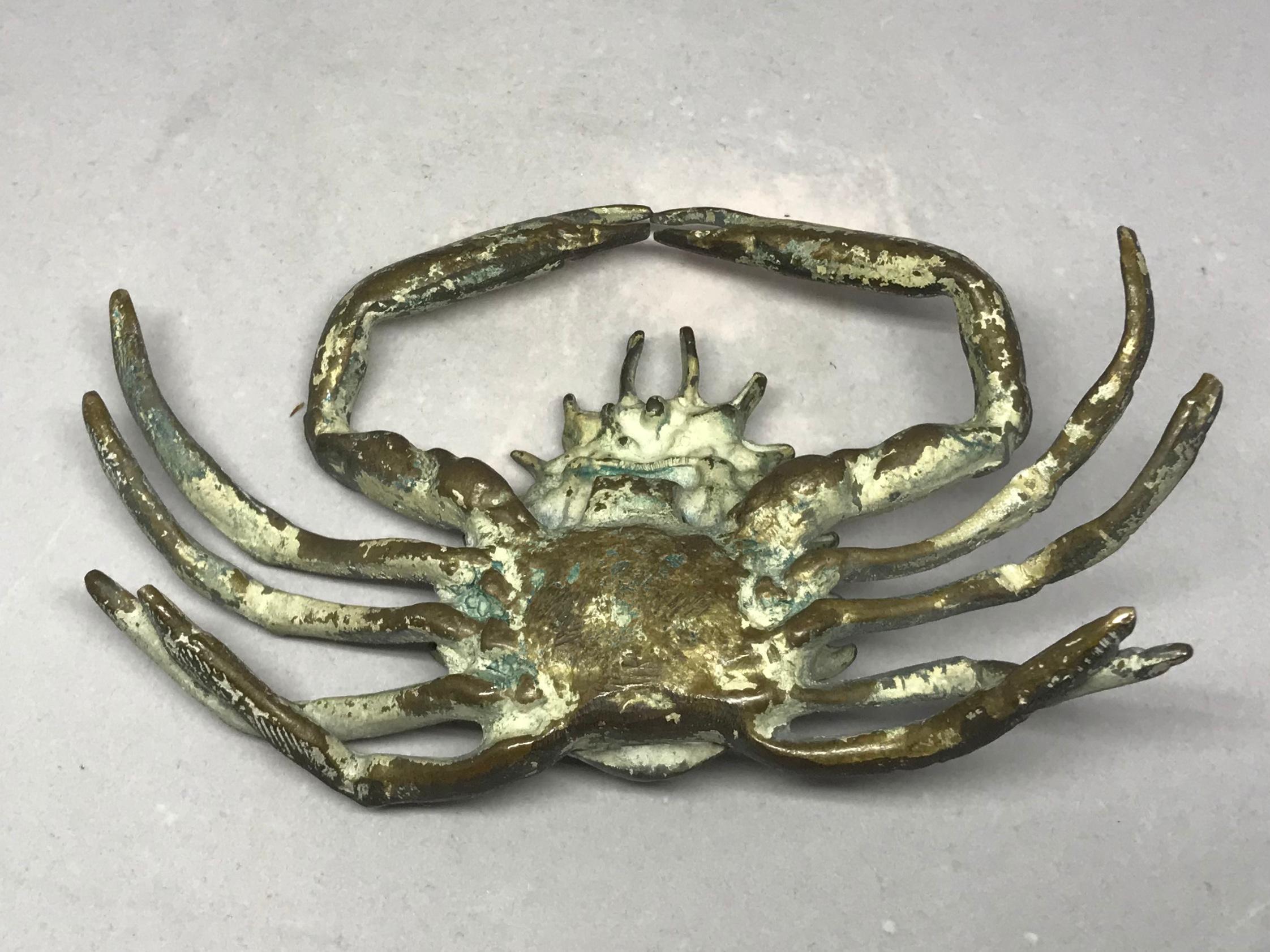 Italian Life-Size Bronze Crab 2