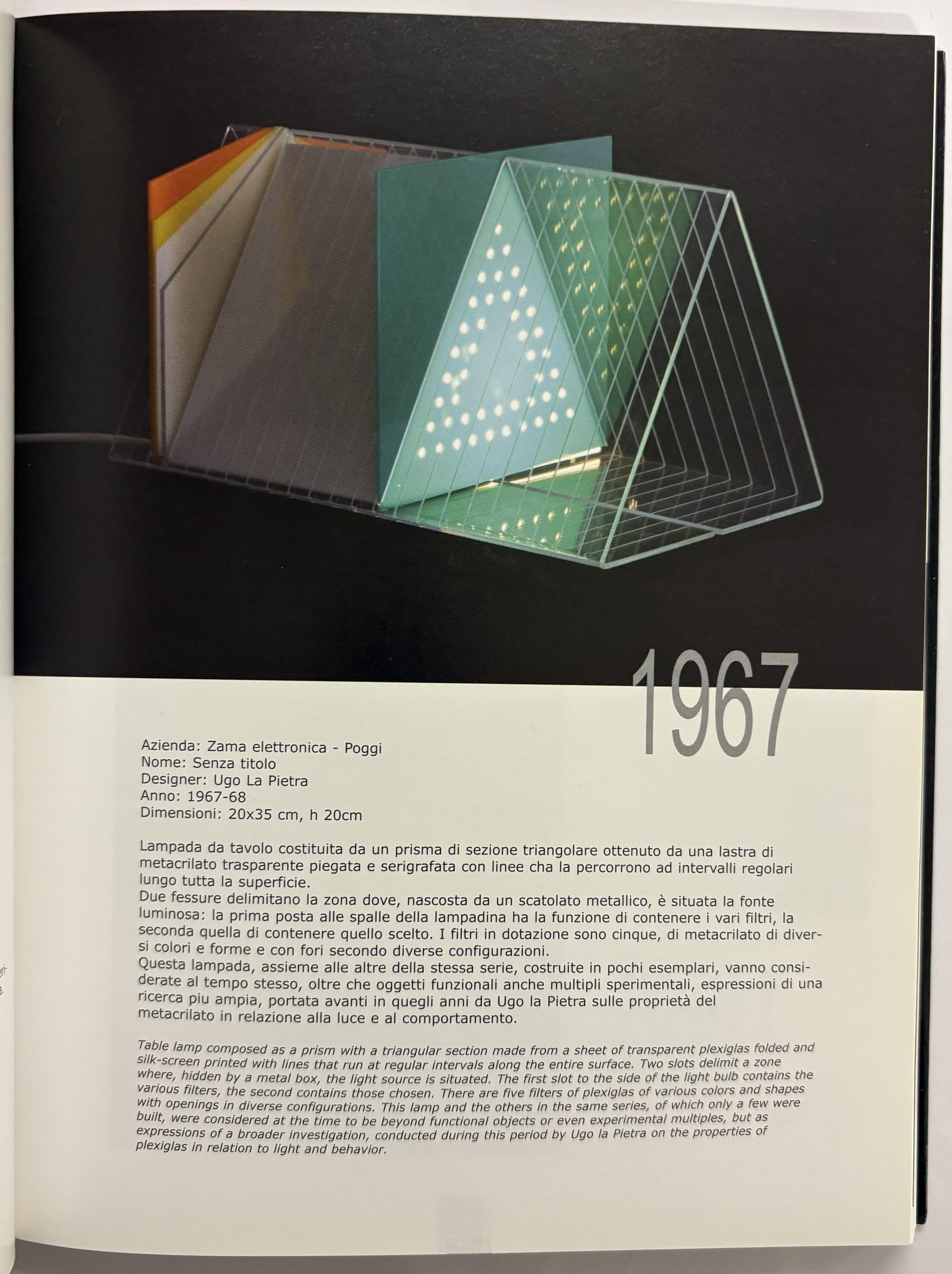 Italian Light 1960-1980 de Paolo Palma et Carlo Vannicola (Livre) Bon état - En vente à North Yorkshire, GB