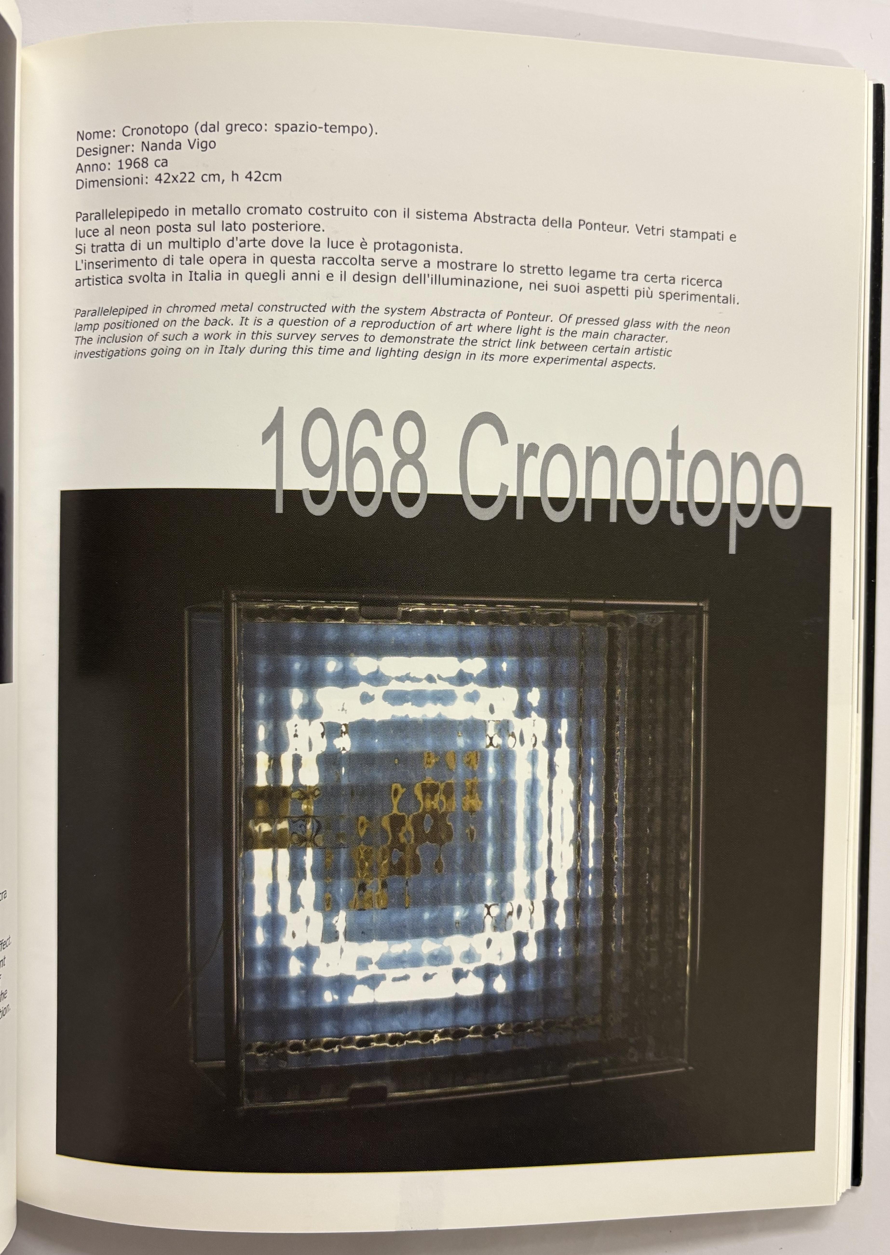 Papier Italian Light 1960-1980 de Paolo Palma et Carlo Vannicola (Livre) en vente
