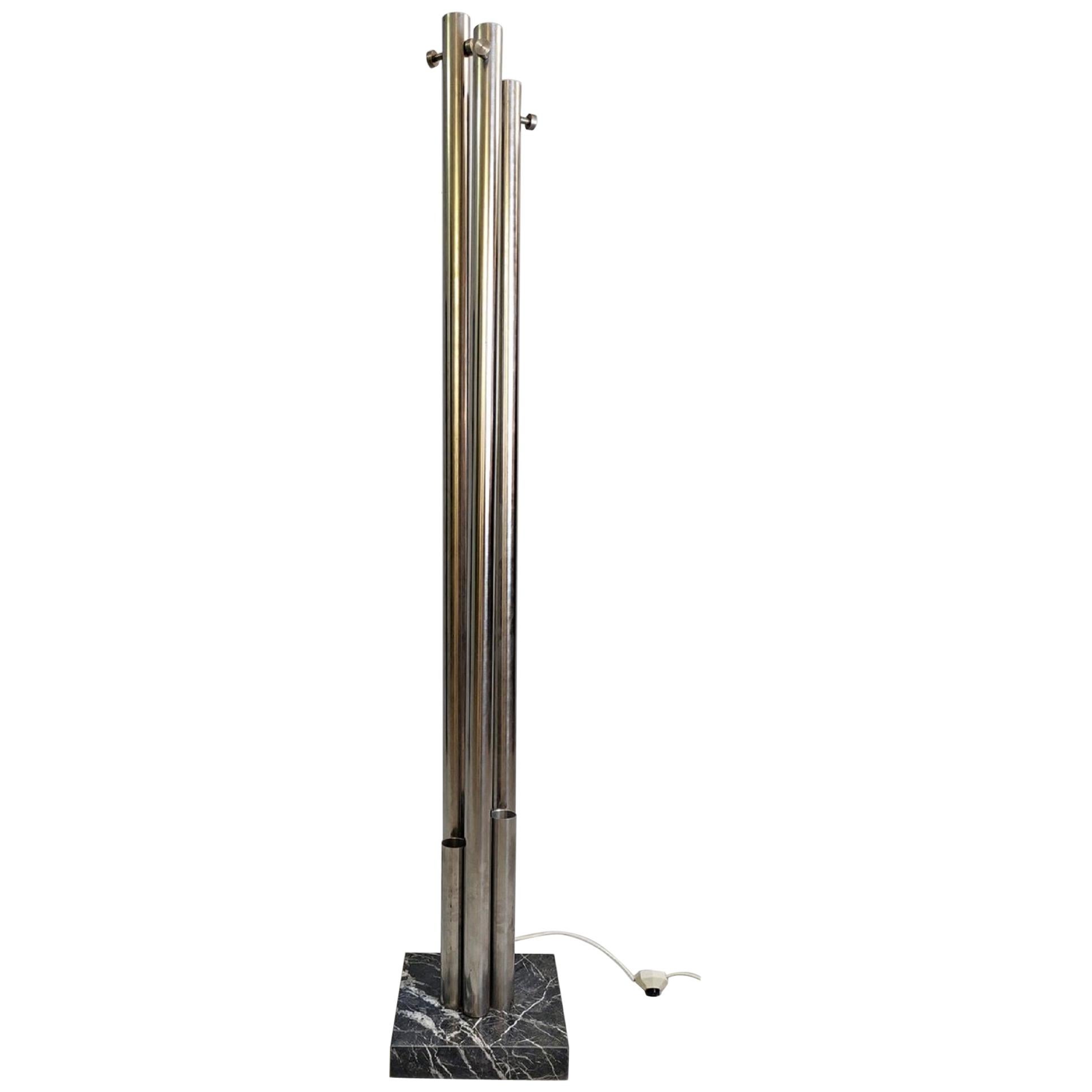 Italian Light Coat Stand in Chrome