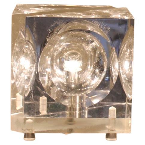 Italian Lighting from the 1970s, Plexiglass For Sale