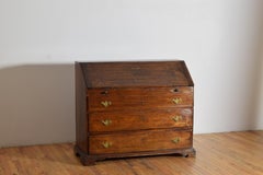 Italian, Liguria, LXIV Period Firwood 3-Drawer Secretary, early 18th century