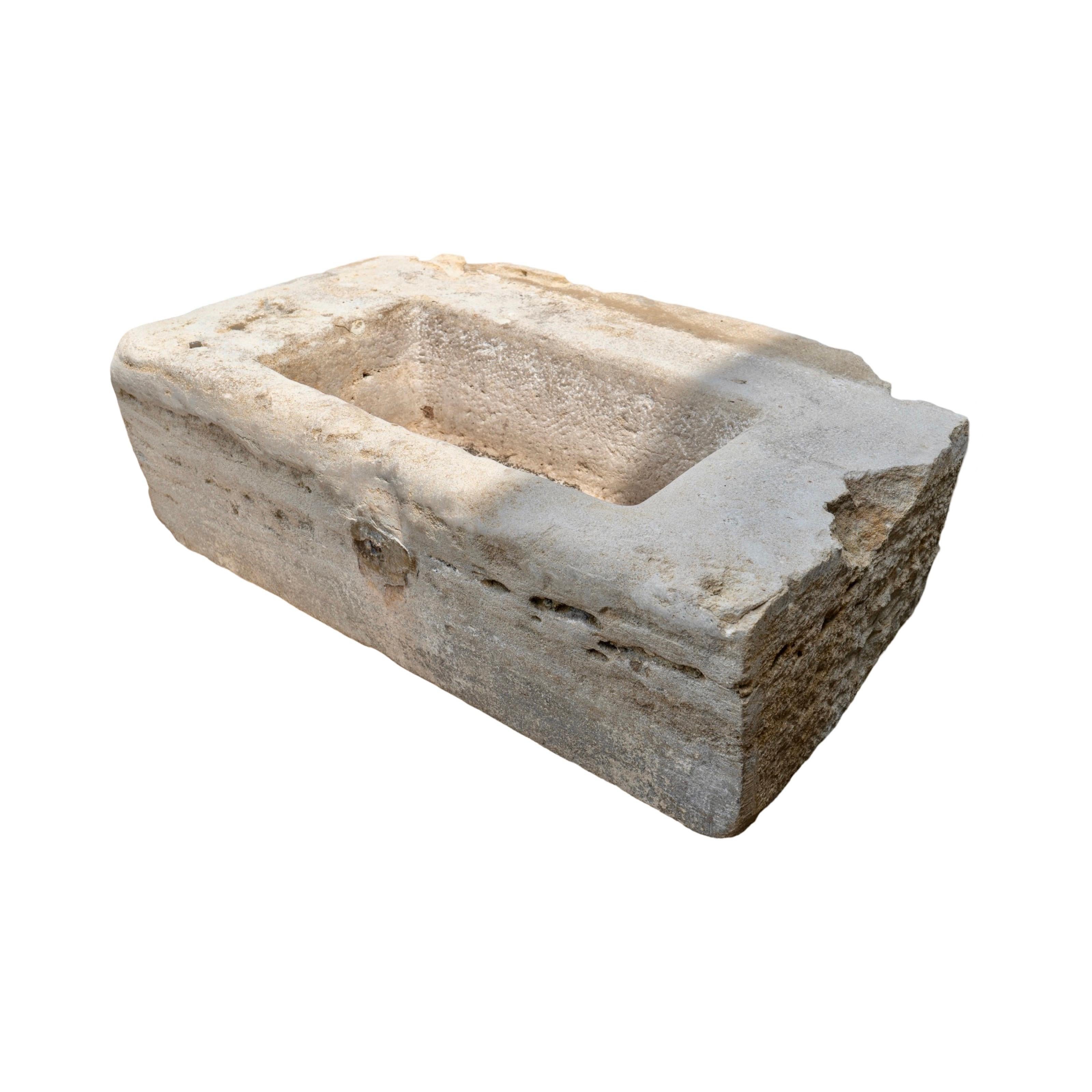 Italian Limestone Chateau Trough For Sale 1