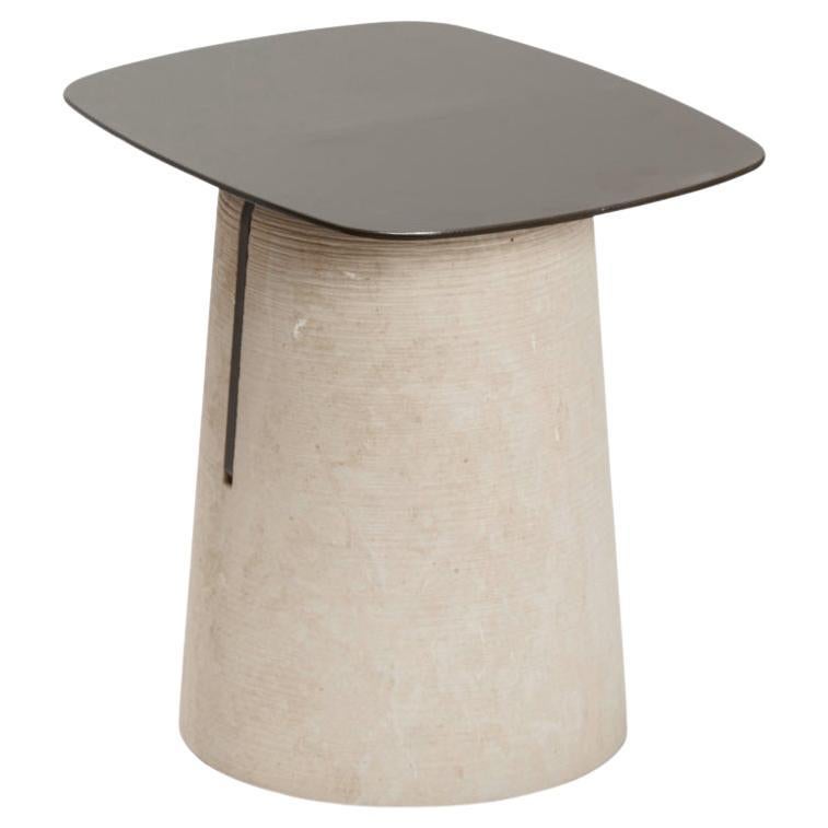 Italian Limestone Piro Coffe Table by Pimar