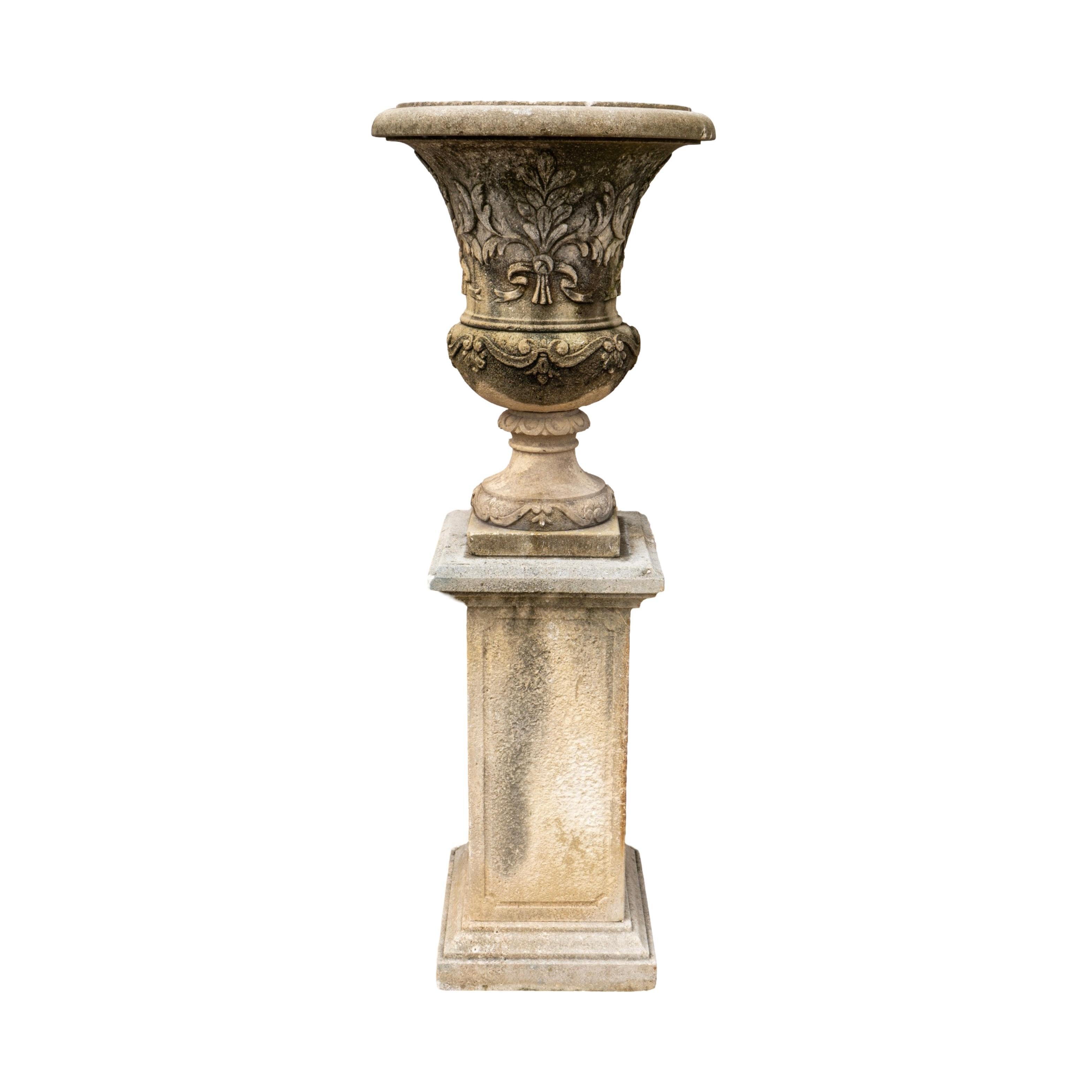 limestone planters