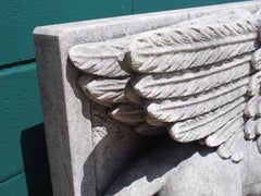Italian Limestone Sculpture of The Winged Lion of Venice
