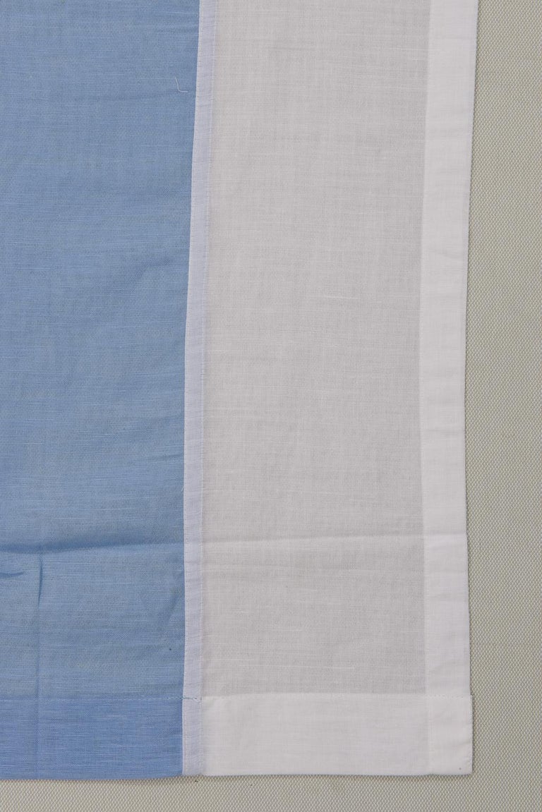 Italian Linen Curtain "Aviator with Parachute" For Sale at 1stDibs