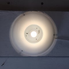 Italian Linz Glass Wall Light, Designed by Vico Magistretti for Oluce, 1970s