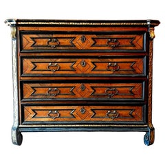 Italian (Lombard) dresser, mid-1700s, made of walnut
