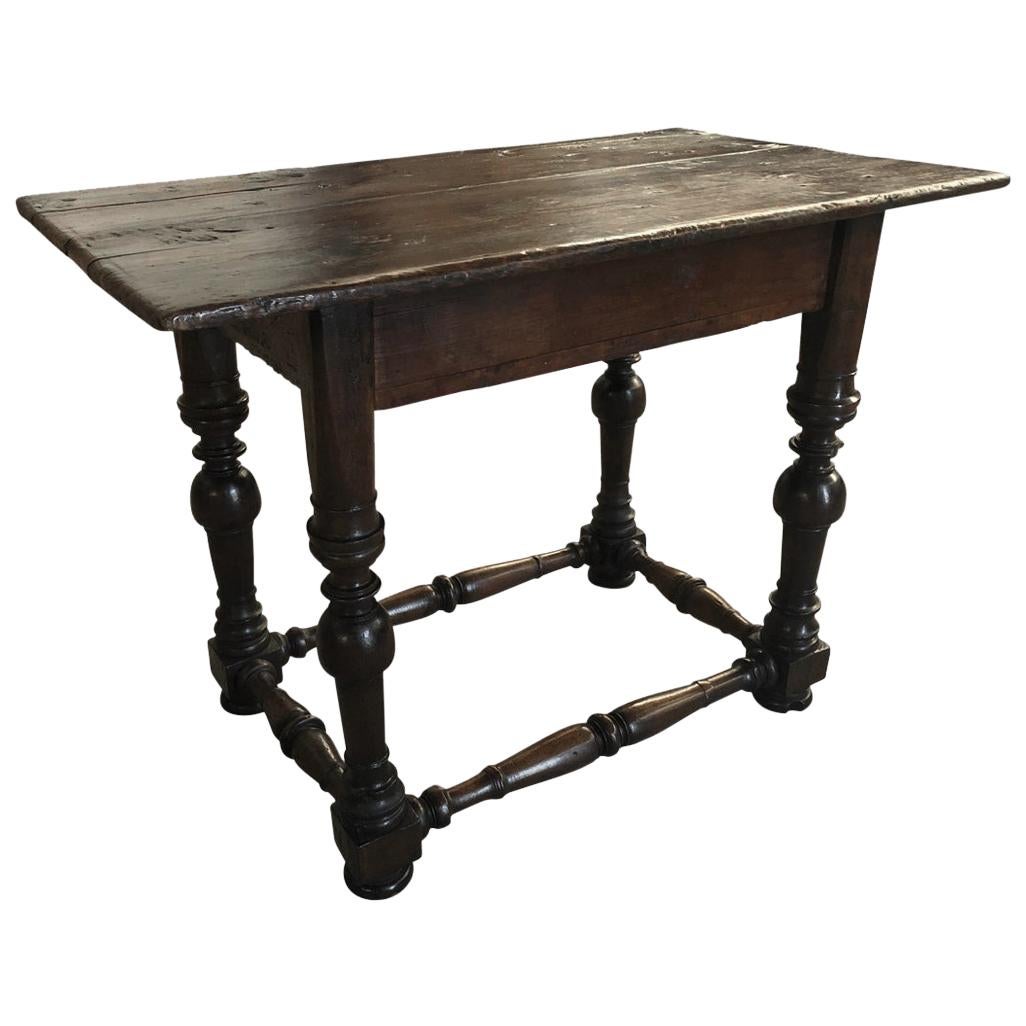 Italian Louis XIII Style Side Table