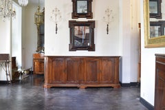 Italian Louis XIV Period Walnut 6-Door Credenza, 18th Century