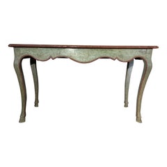 Italian Louis XV Painted Console