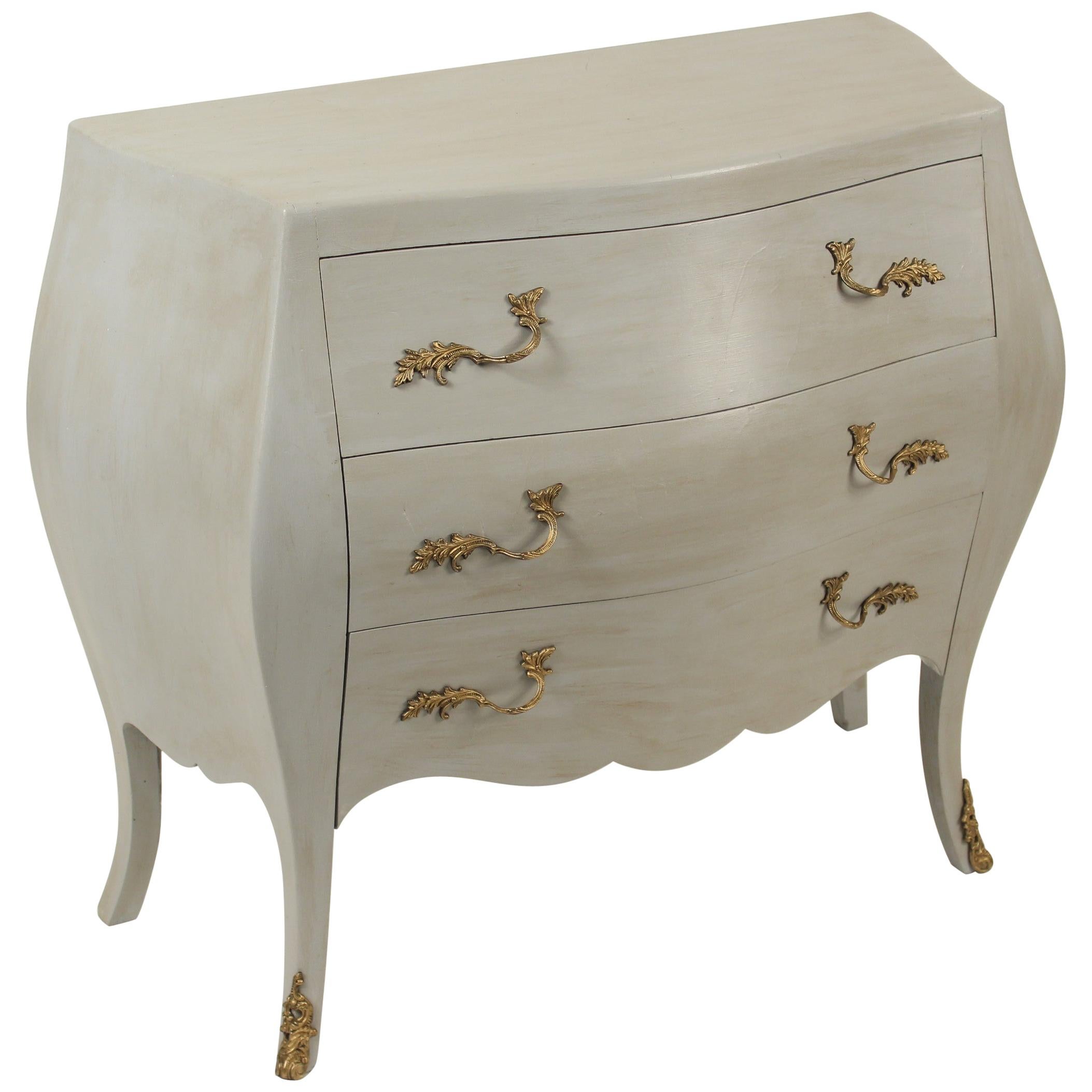 Italian Louis XV Style Painted Chest of Drawers