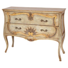 Italian Louis XV Style Painted Chest of Drawers