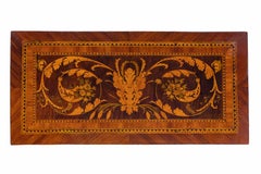 Italian Louis XVI center table in inlaid wood