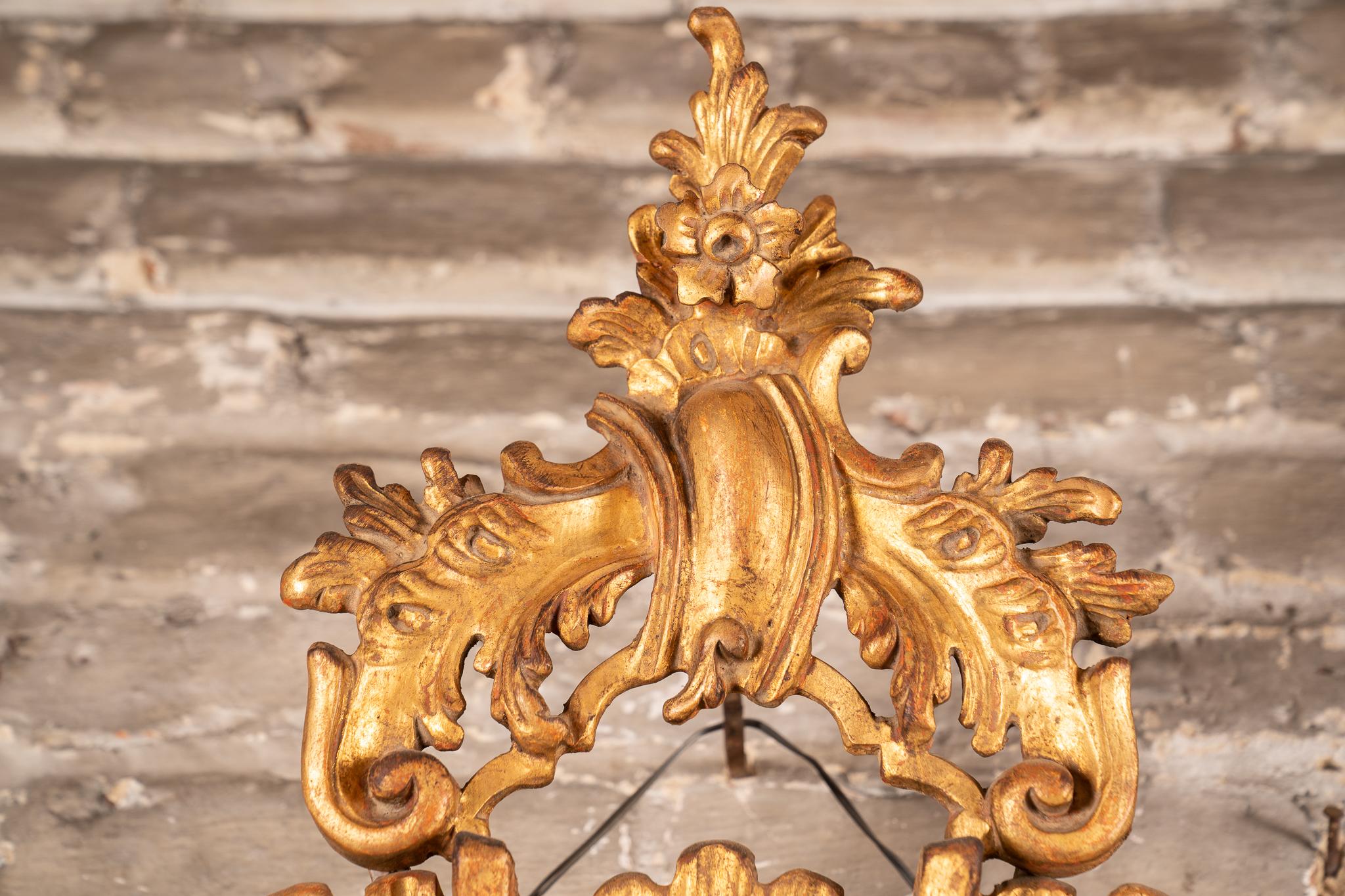 Français Miroir italien de style Louis XVI avec panneaux latéraux, milieu du siècle dernier en vente