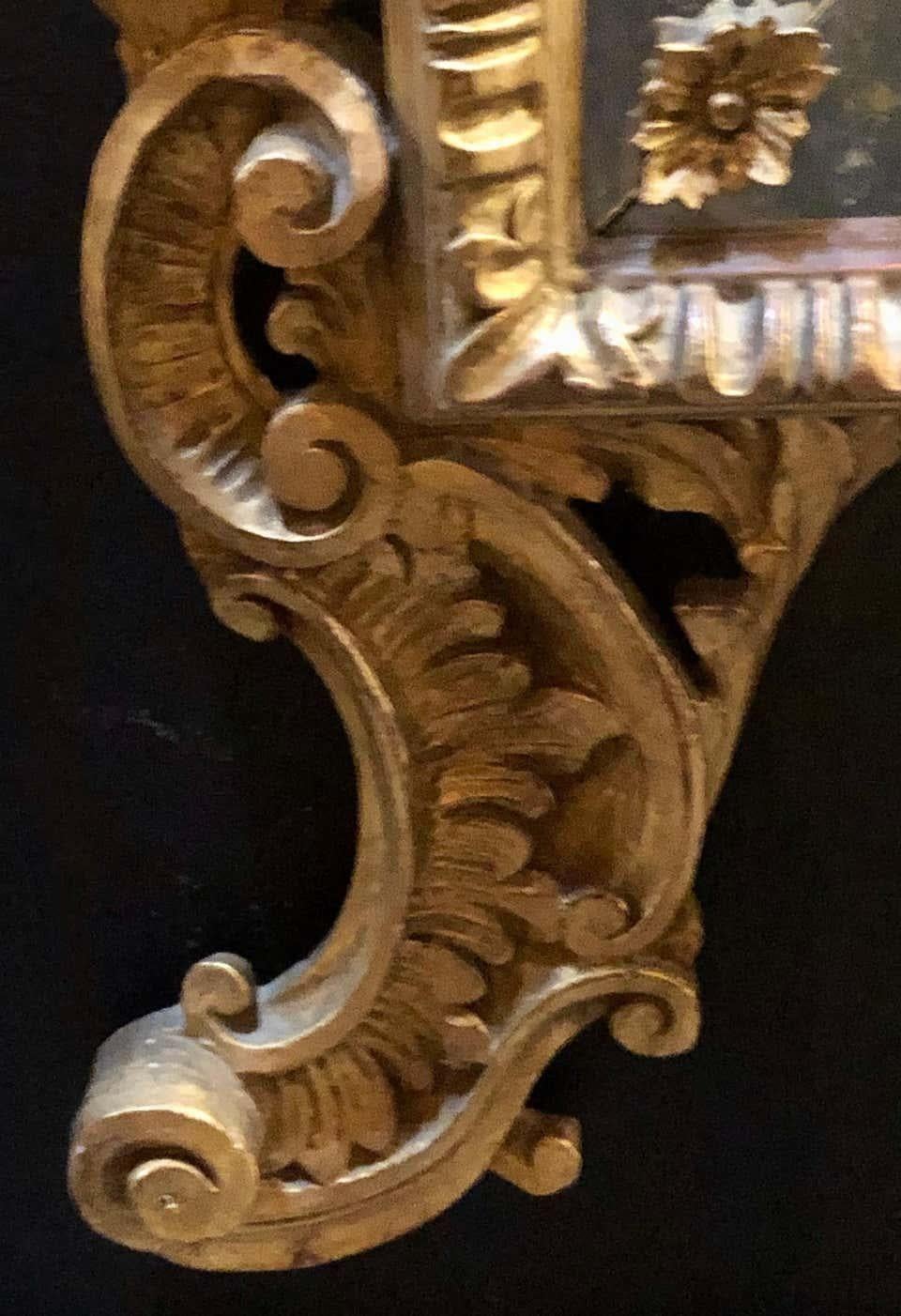 Specchi da parete grandi in stile Luigi XVI, Hollywood Regency, Italia anni '30 in vendita 5
