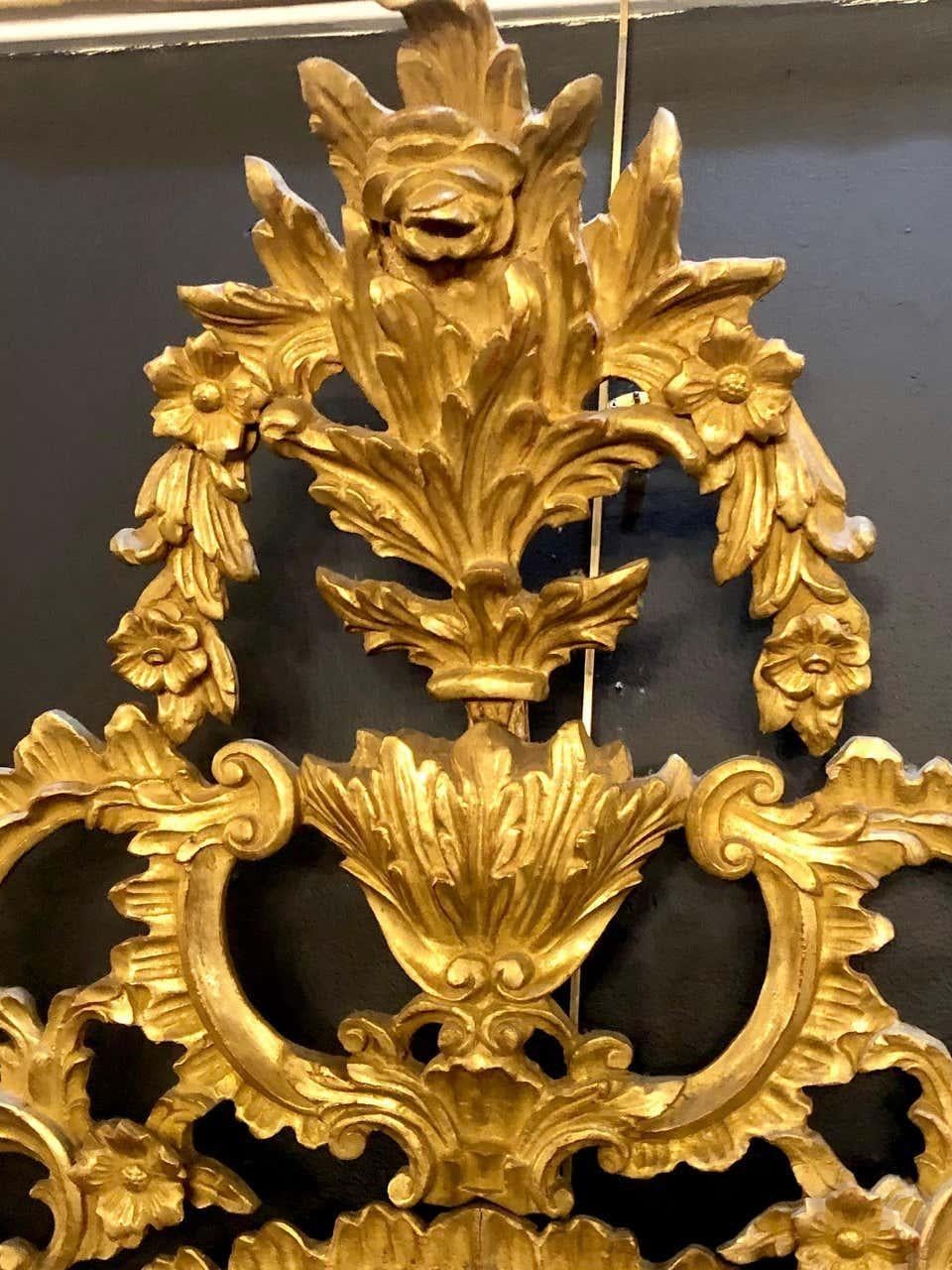 Specchi da parete grandi in stile Luigi XVI, Hollywood Regency, Italia anni '30 in vendita 6