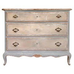 Italian Louis XVI style painted chest 