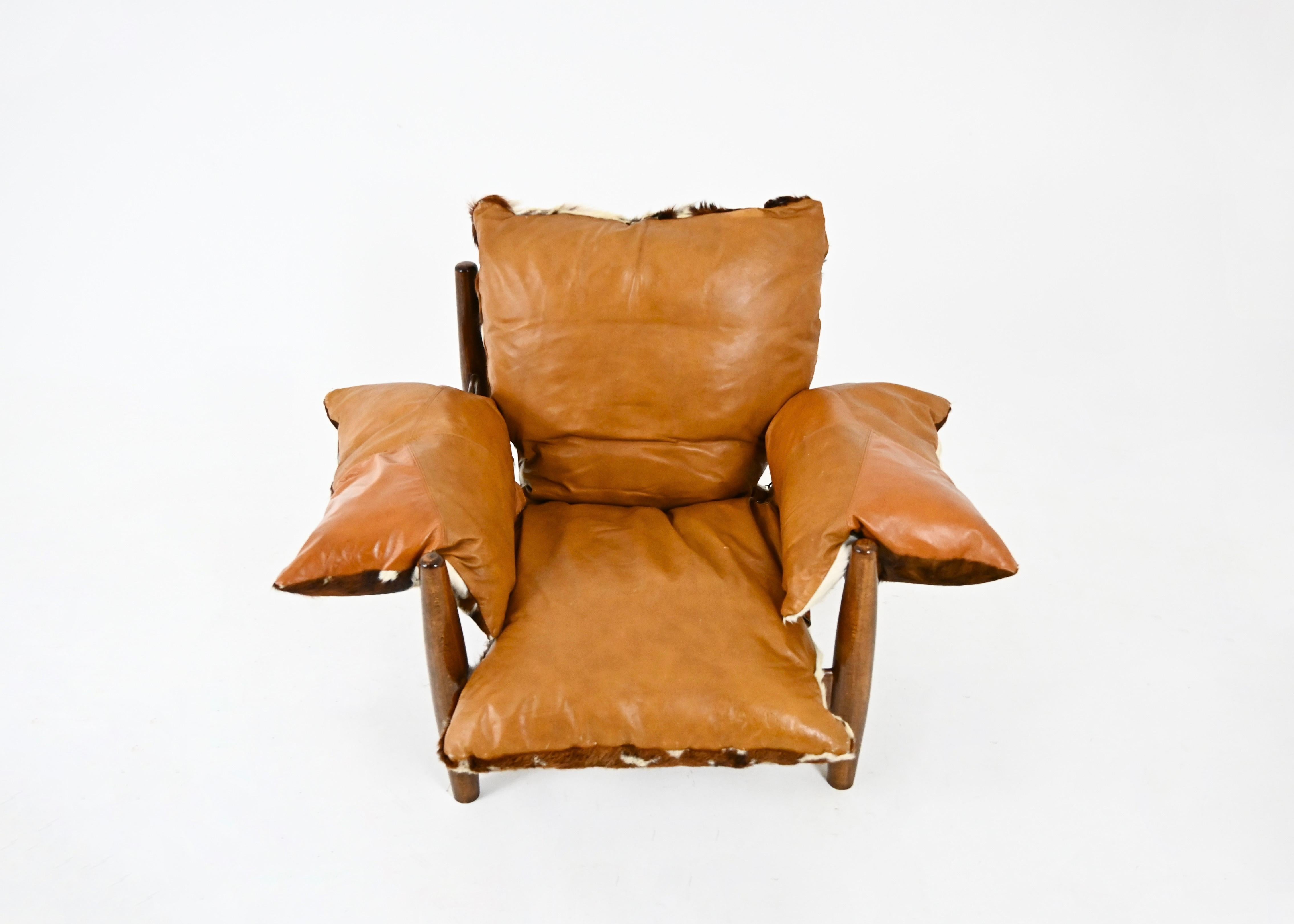 Italian Lounge Chair, 1970s For Sale 4