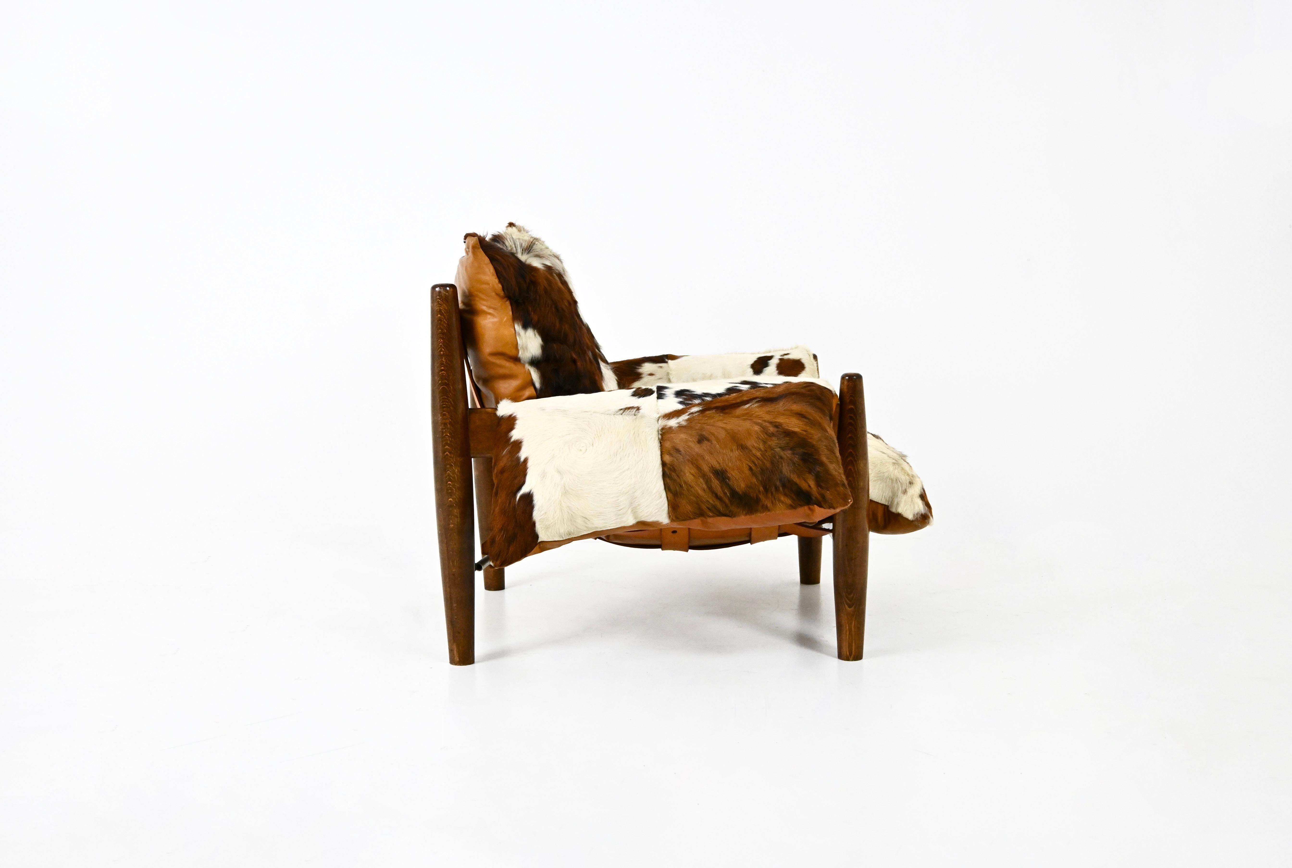 Late 20th Century Italian Lounge Chair, 1970s For Sale