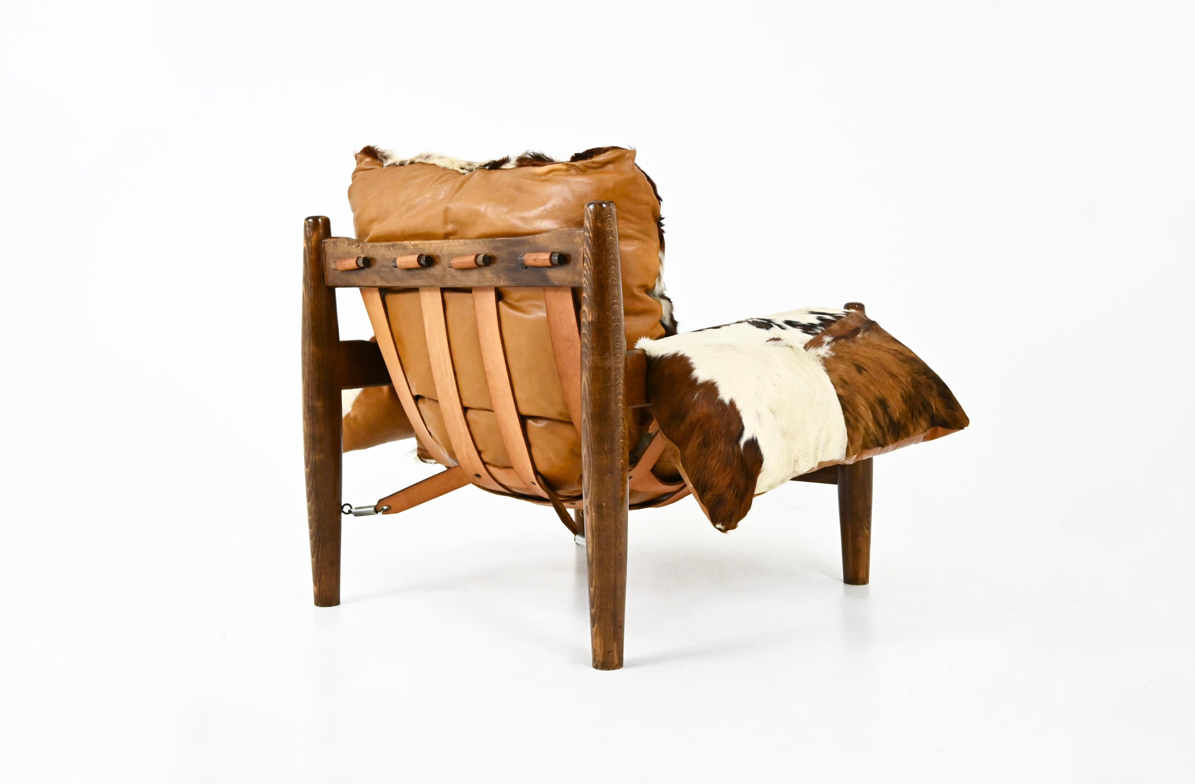 Italian Lounge Chair, 1970s For Sale 2