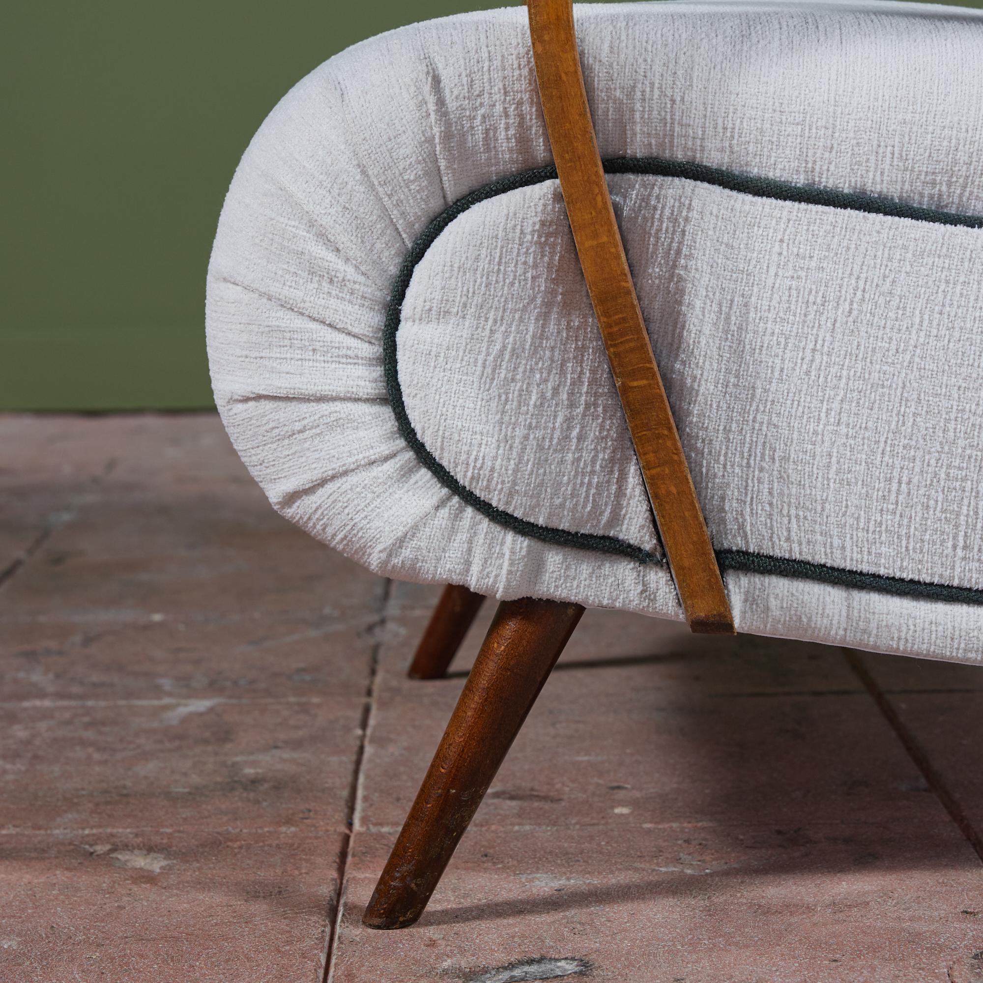 Italian Lounge Chair Attributed to Paolo Buffa 4