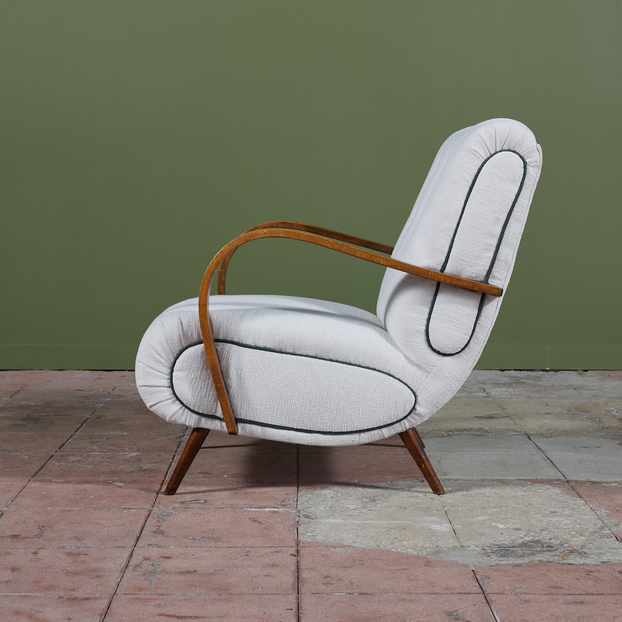 Unknown Italian Lounge Chair Attributed to Paolo Buffa