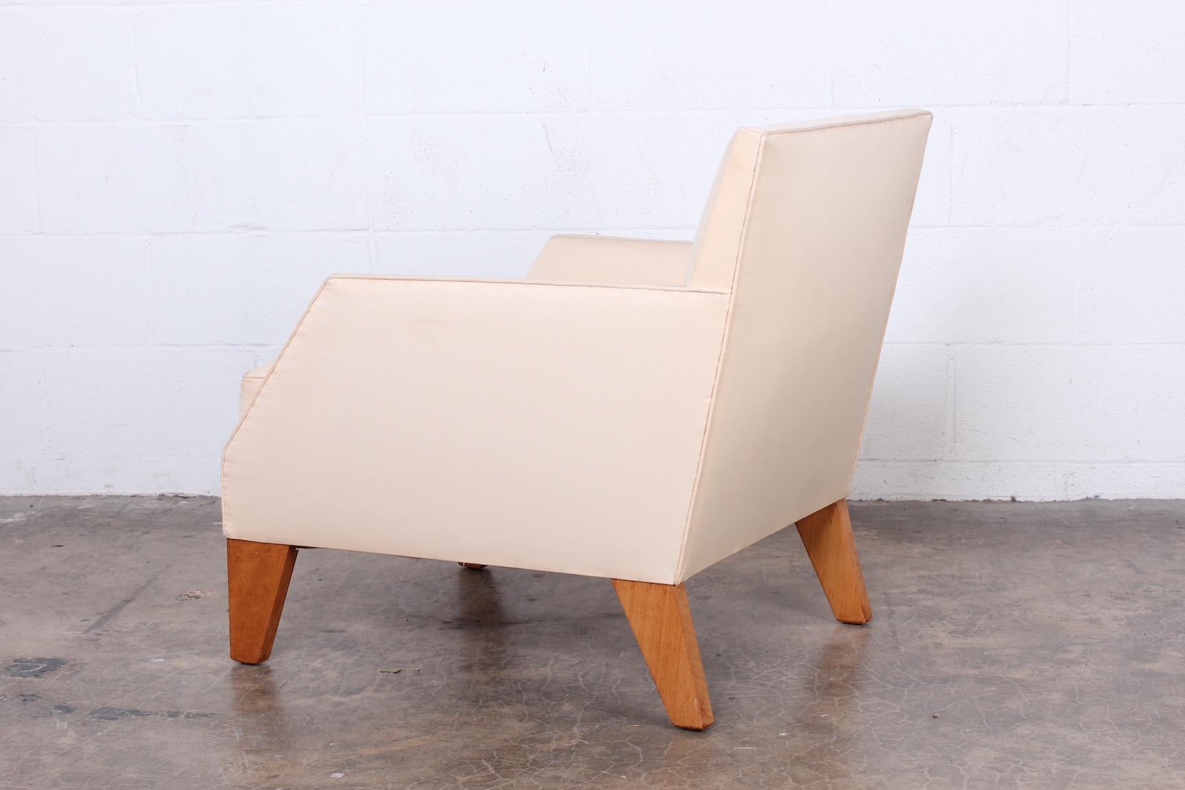 Silk Italian Lounge Chair