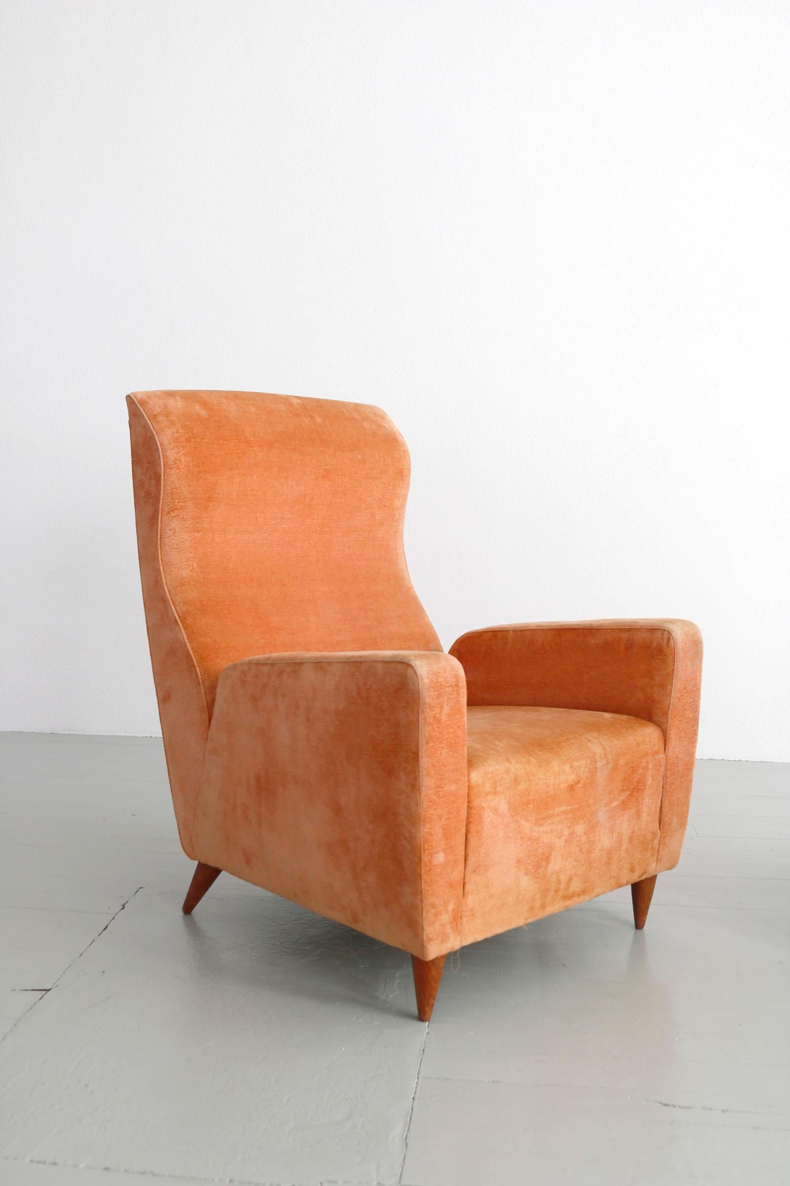 Italian Lounge Chairs, 1950s, Set of 2 For Sale 10