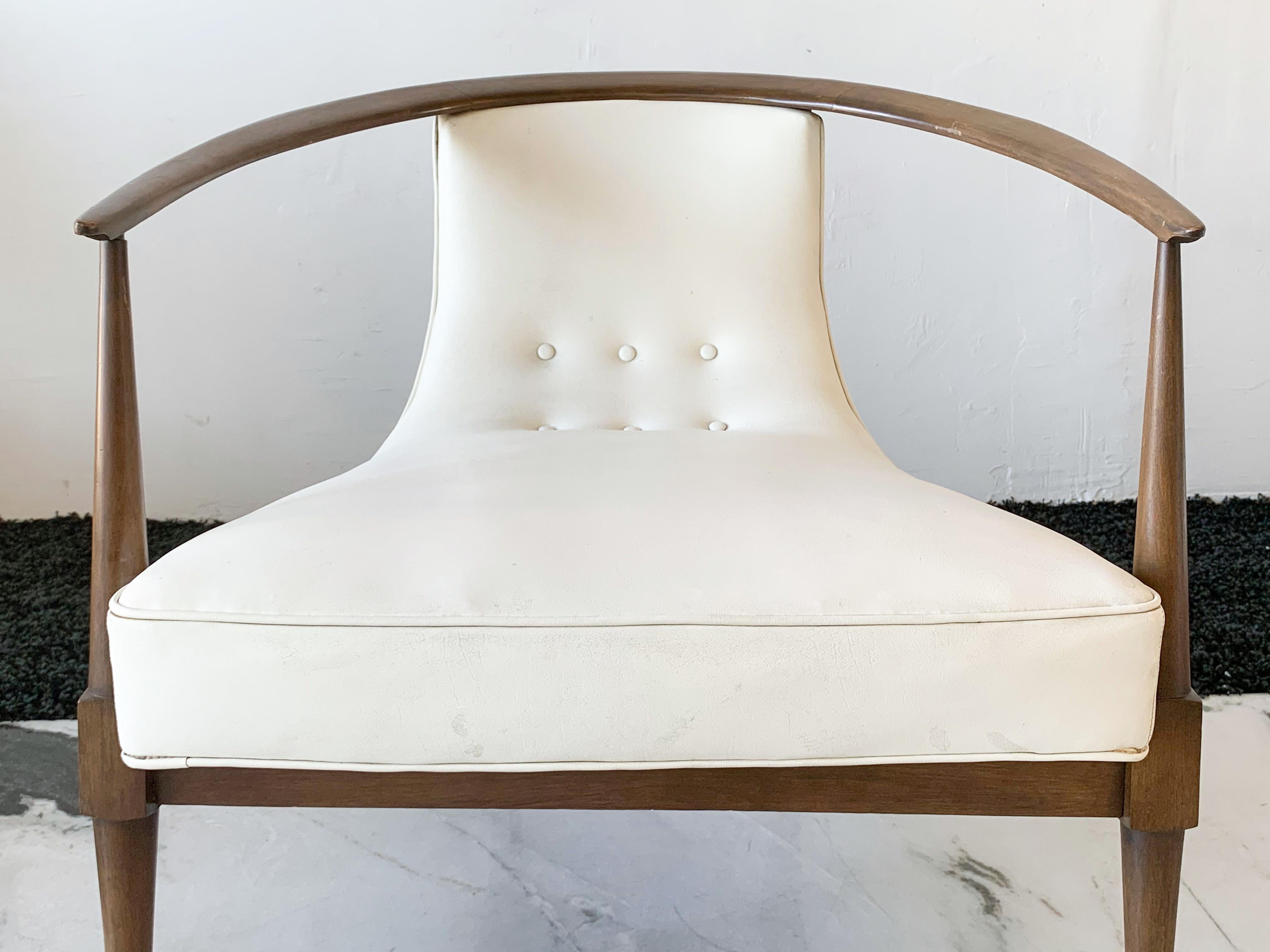 Italian Lounge Chairs Attributed to Silvio Cavatorta, a Pair 6