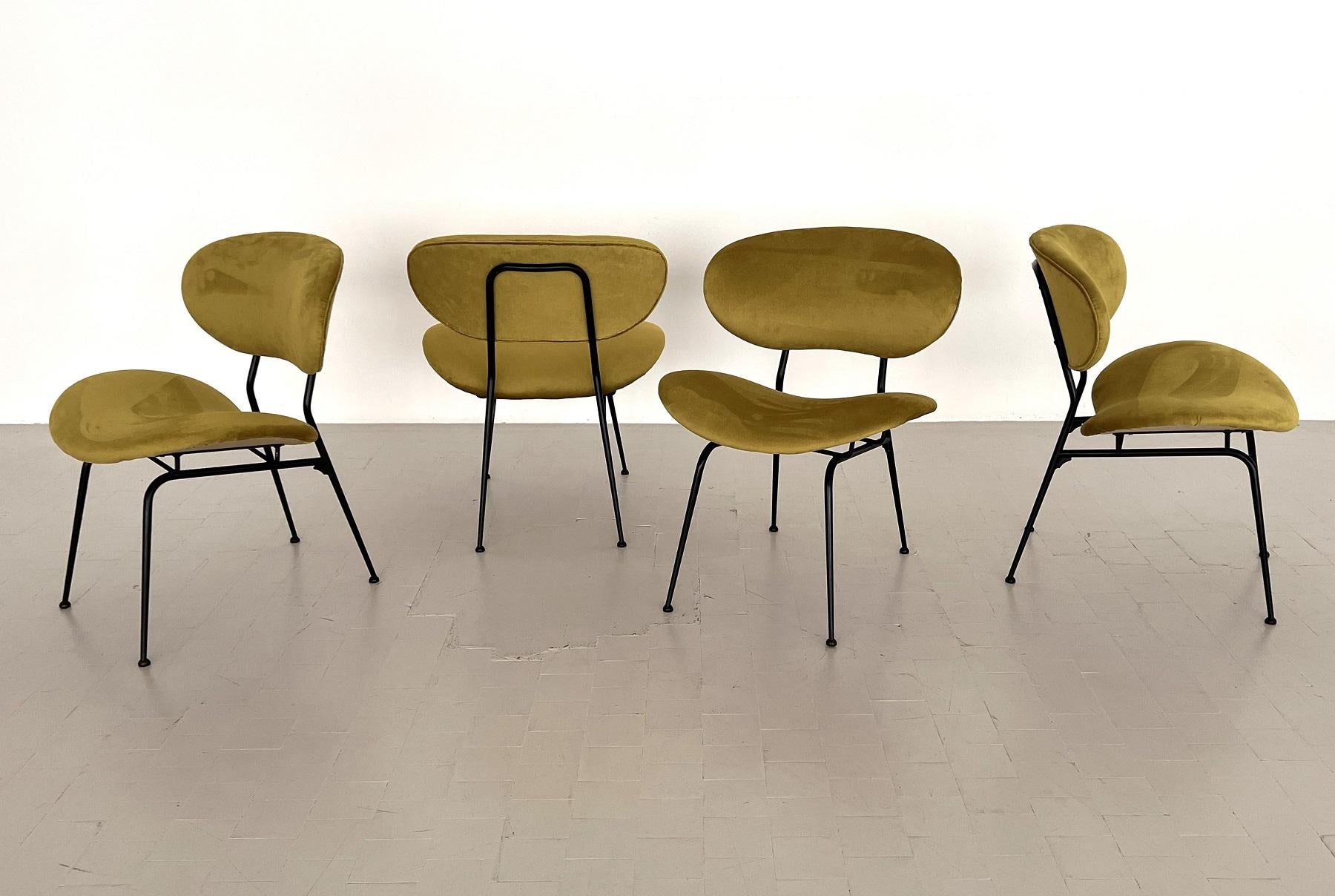 Milieu du XXe siècle Chaises longues italiennes par Rosario Vernuccio pour Poltronova, 1958 en vente
