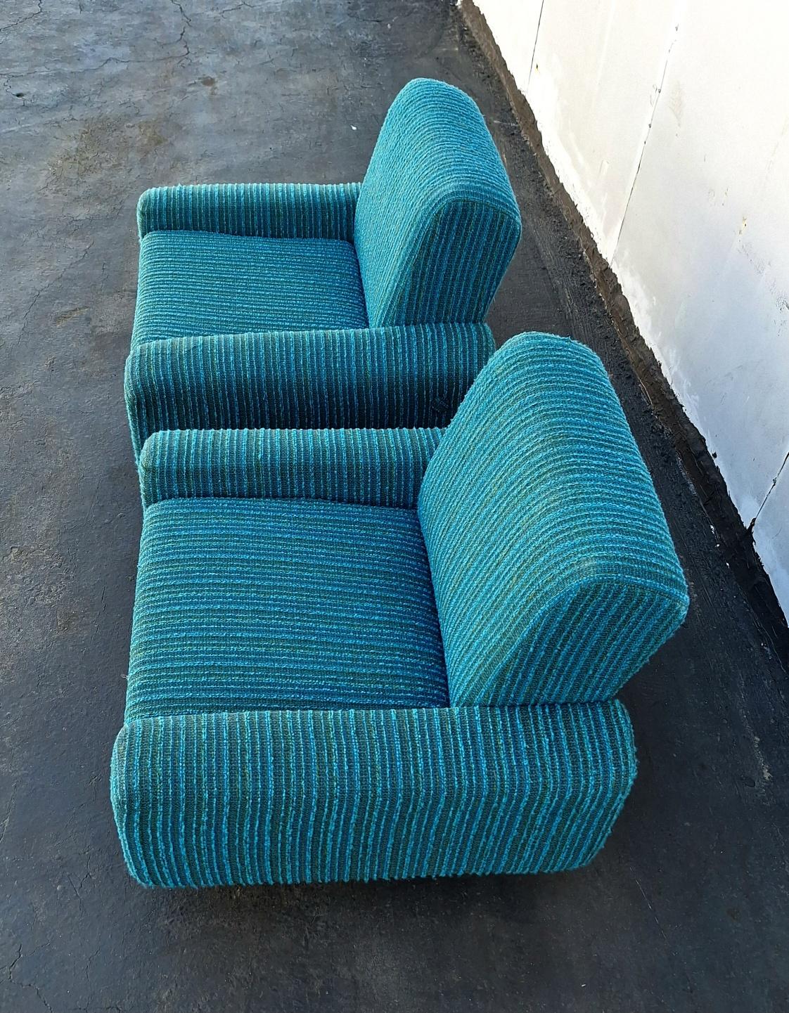 Metal Italian Lounge Chairs For Sale