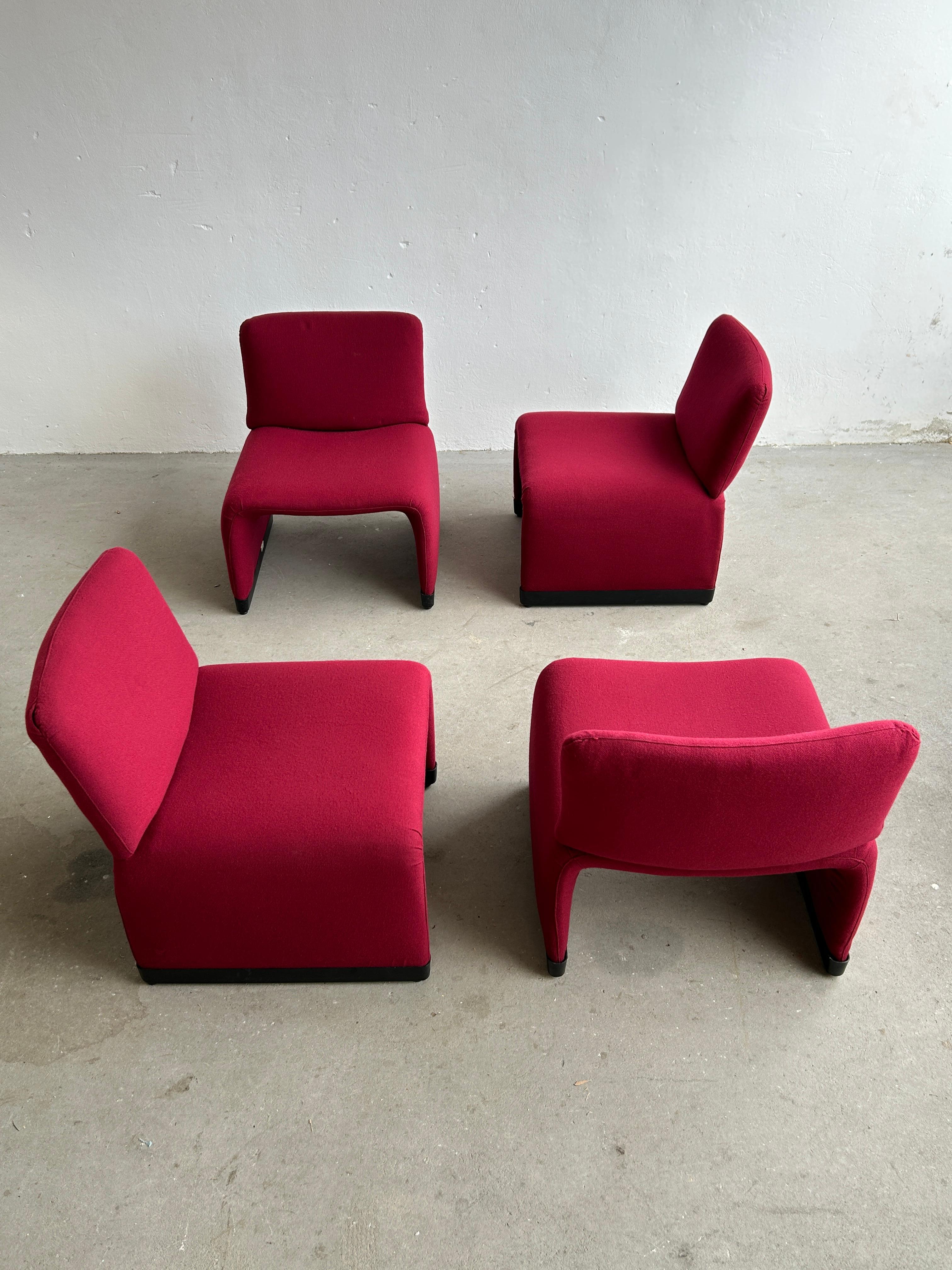 Italian Lounge Chairs in Style of 'Alky' Chair by Giancarlo Piretti, 1970s 3